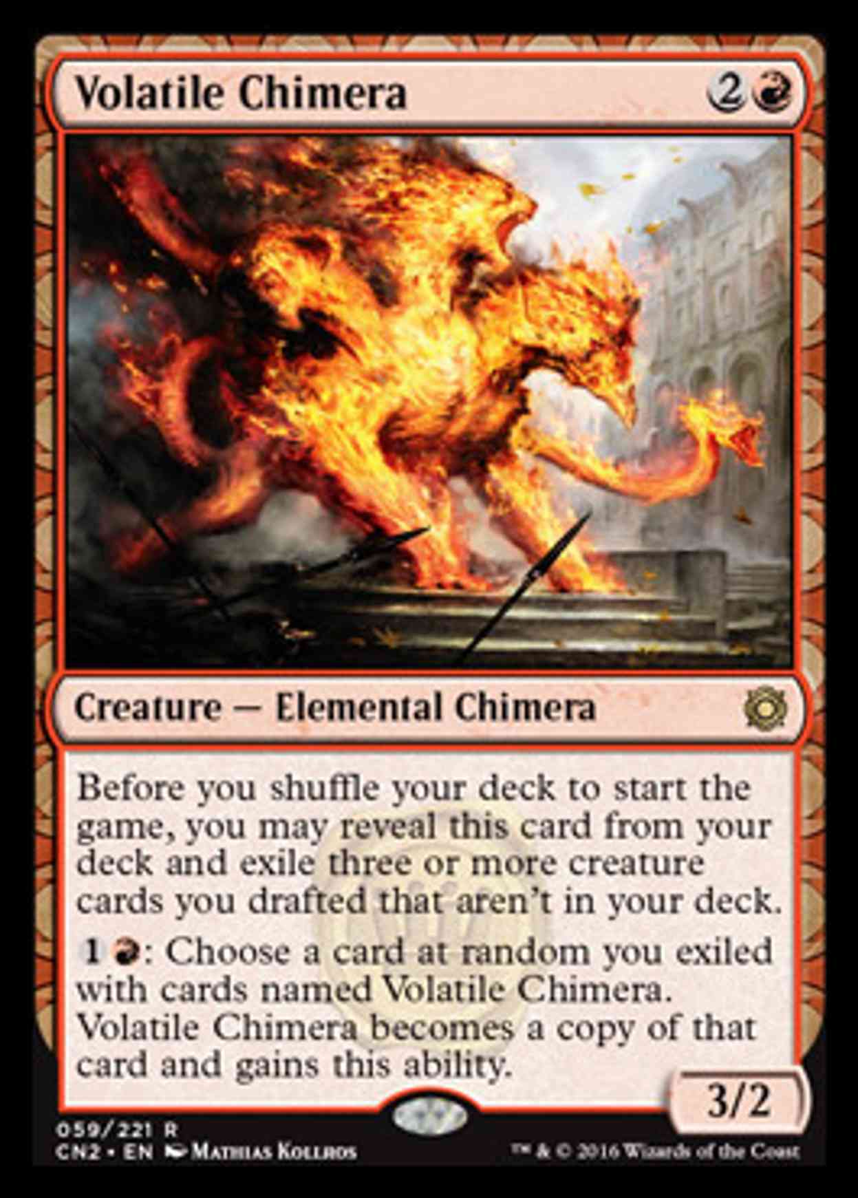 Volatile Chimera Price from mtg Conspiracy: Take the Crown