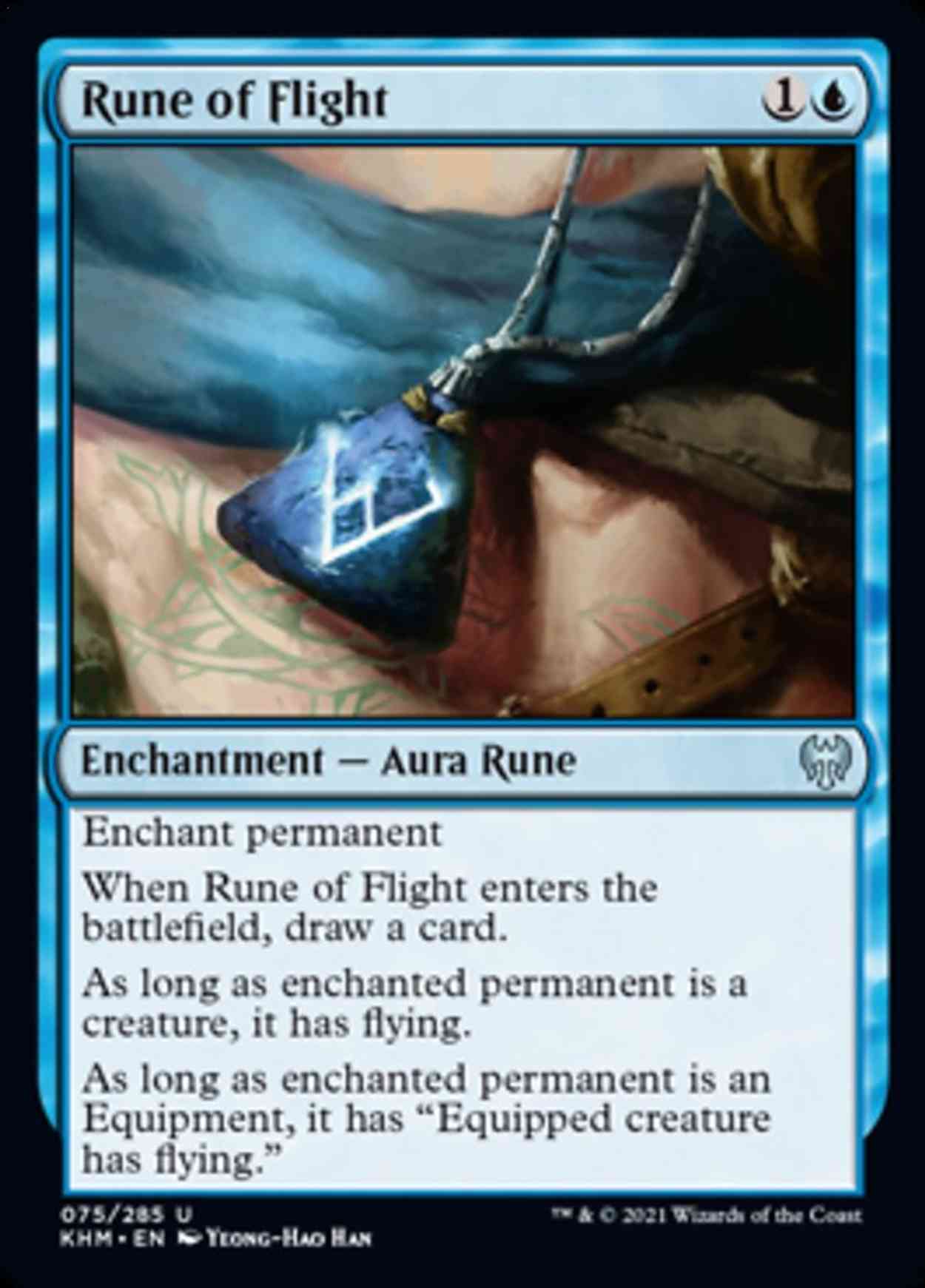 Rune of Flight magic card front