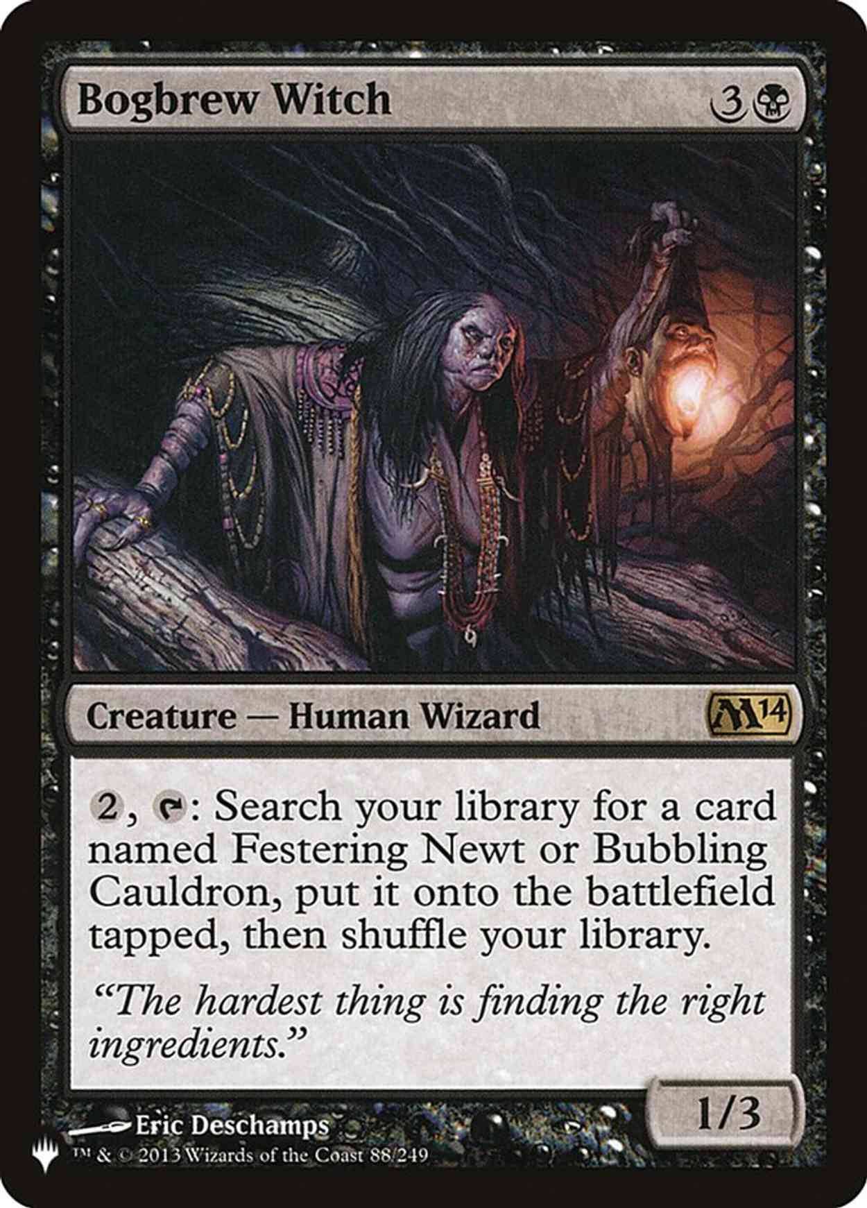 Bogbrew Witch magic card front