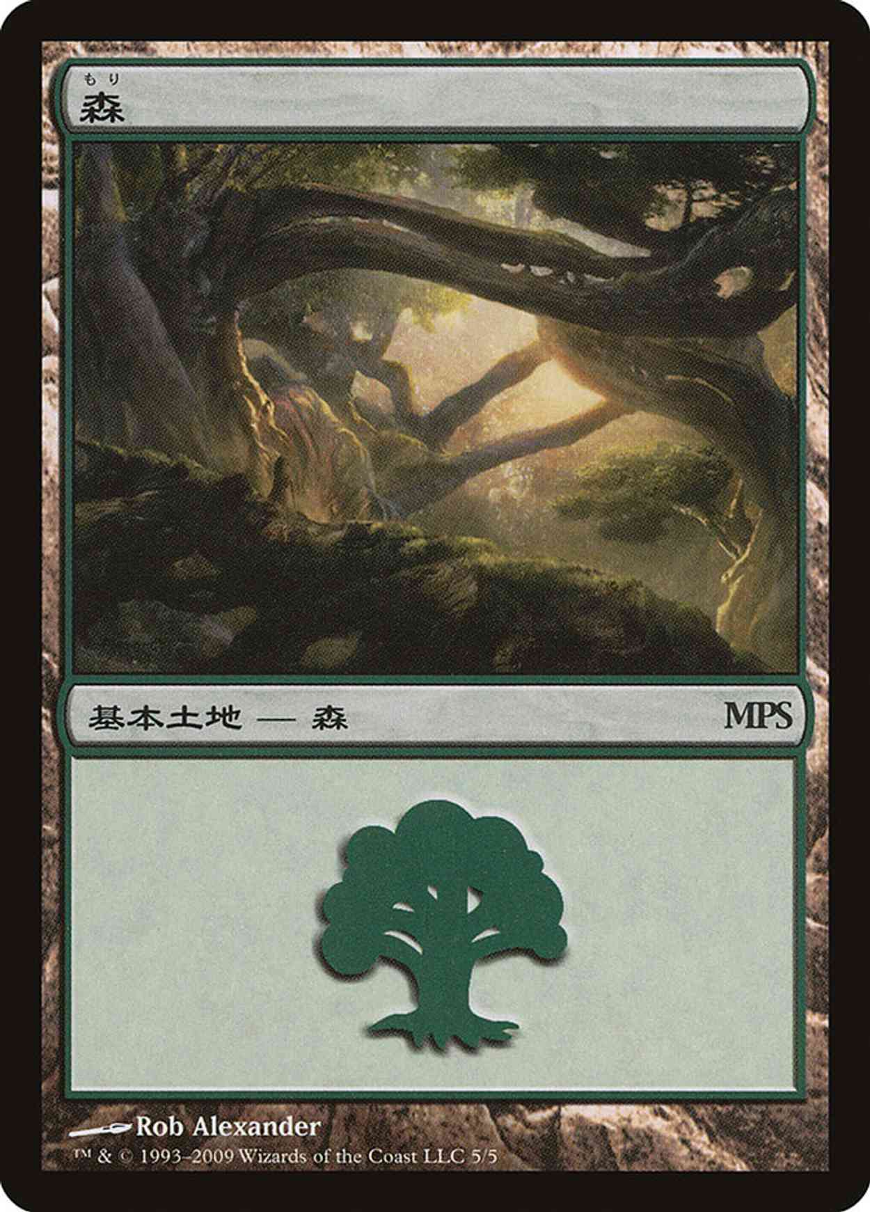 Forest - Zendikar Cycle magic card front