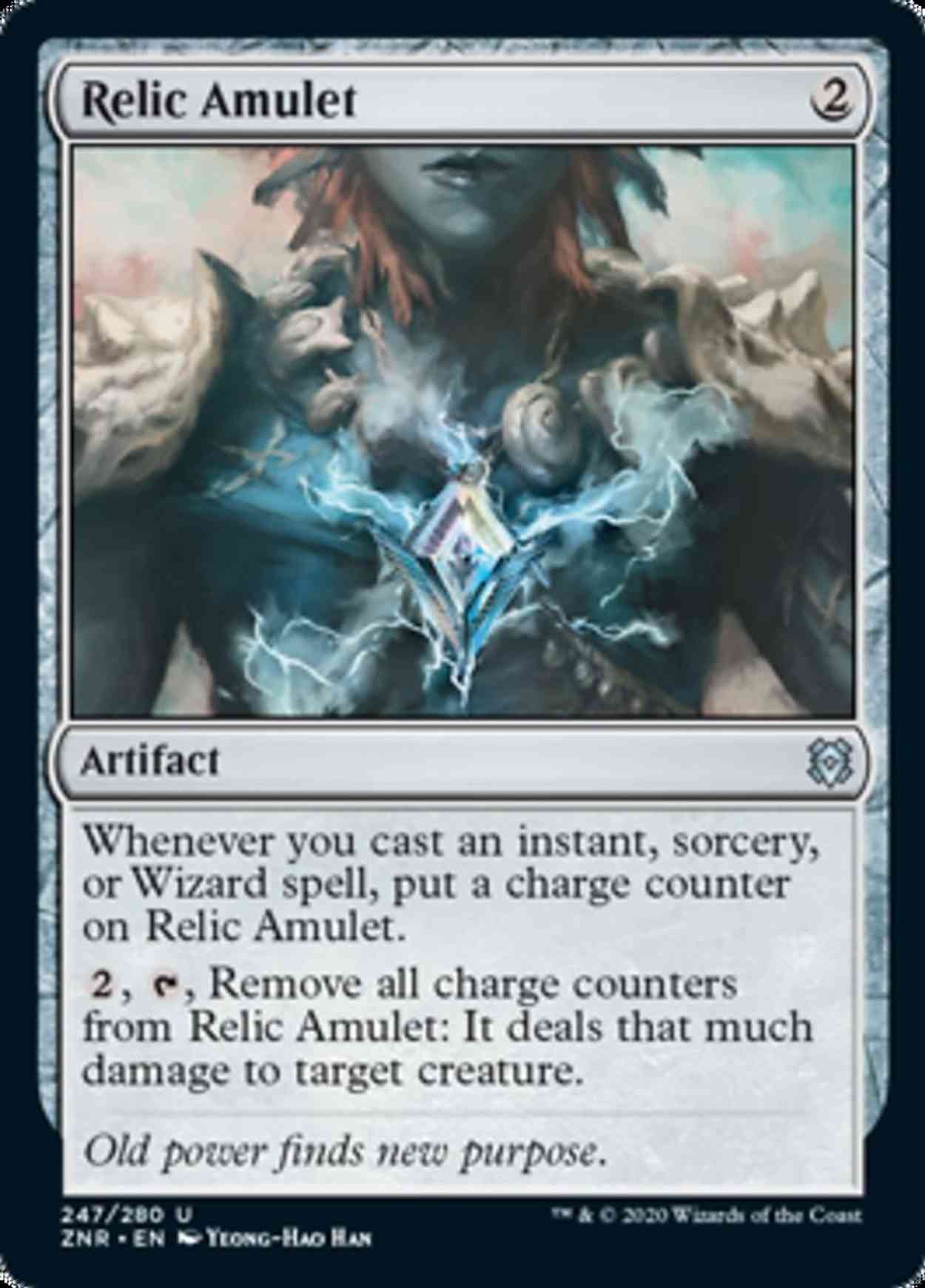 Relic Amulet magic card front