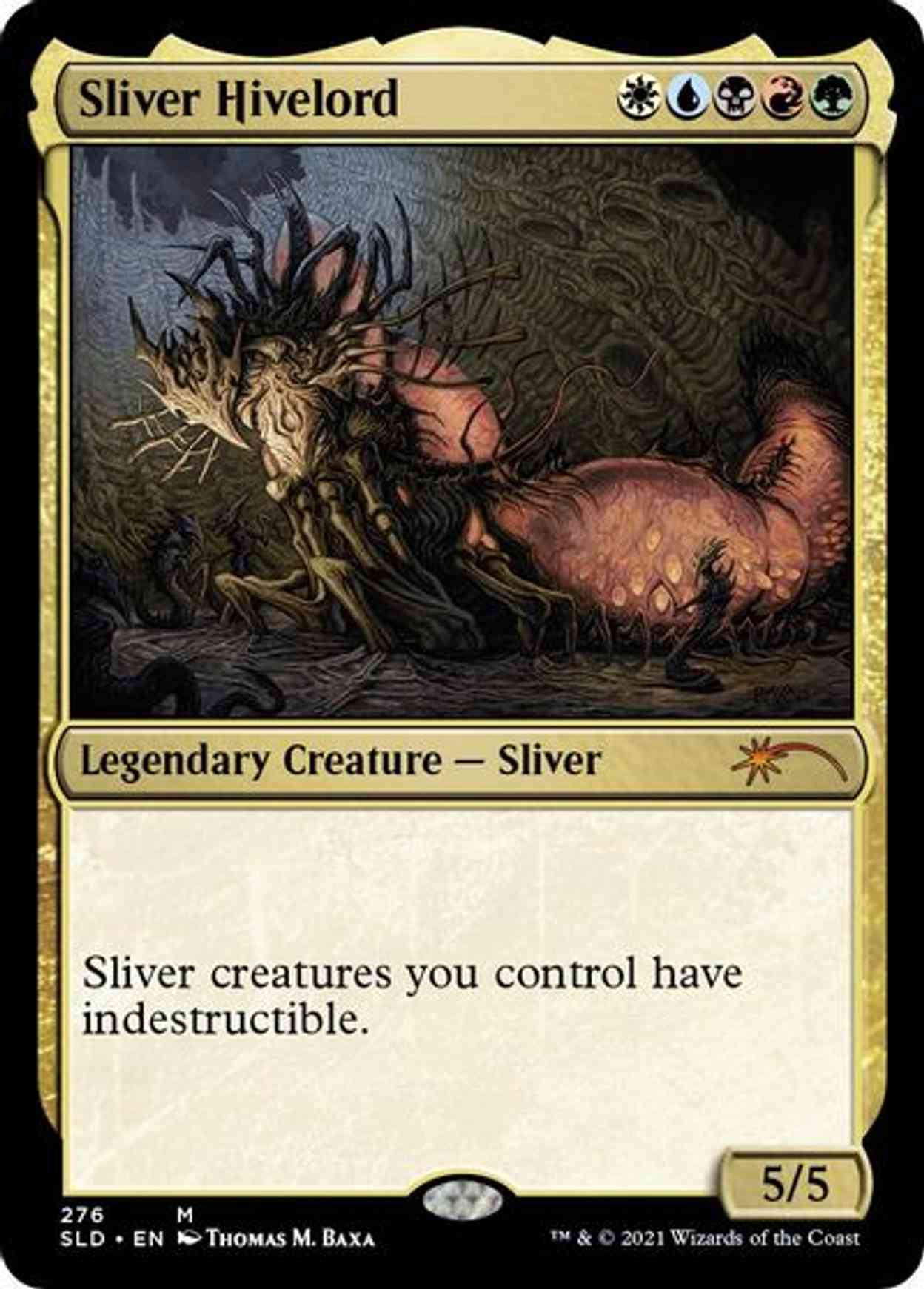 Sliver Hivelord magic card front