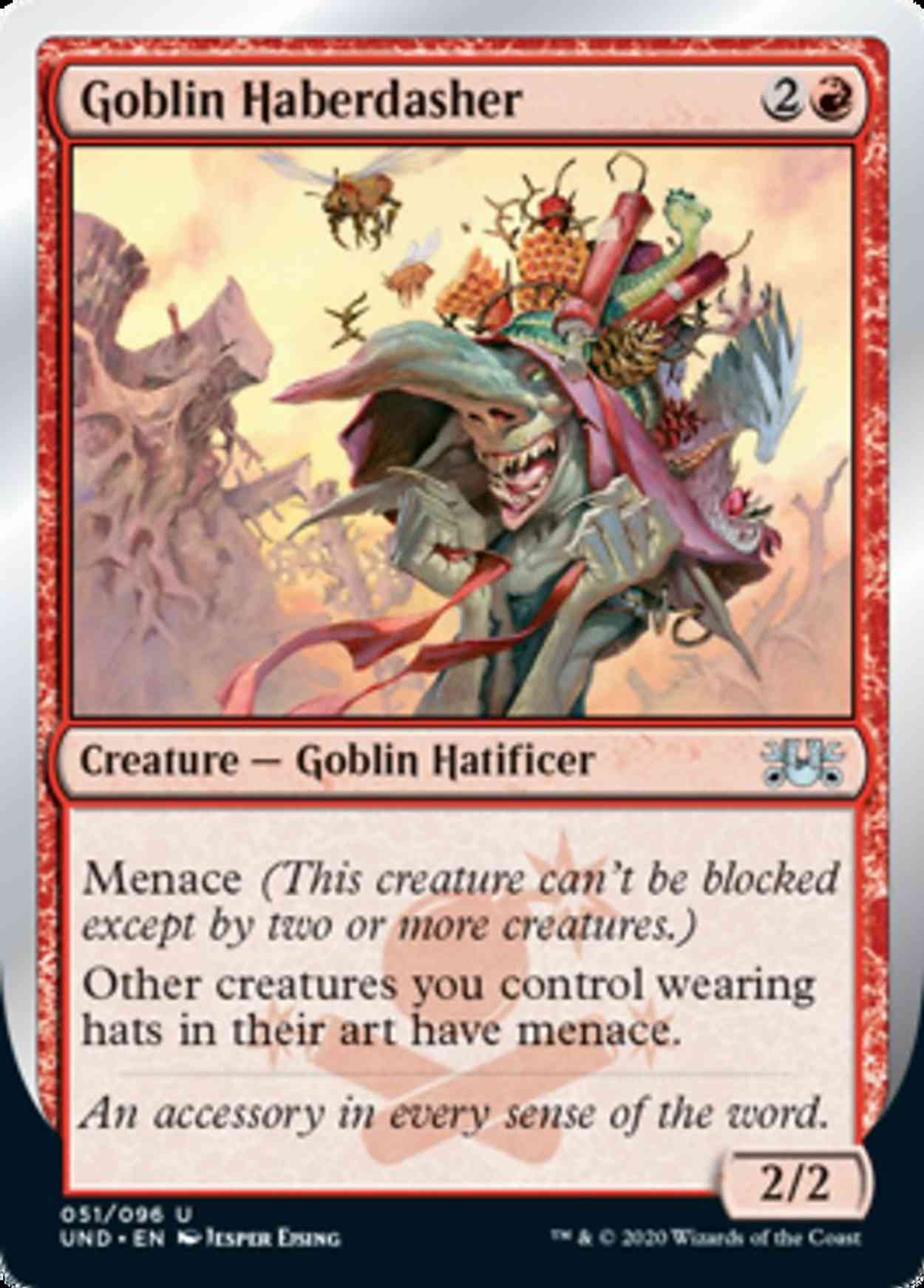 Goblin Haberdasher magic card front