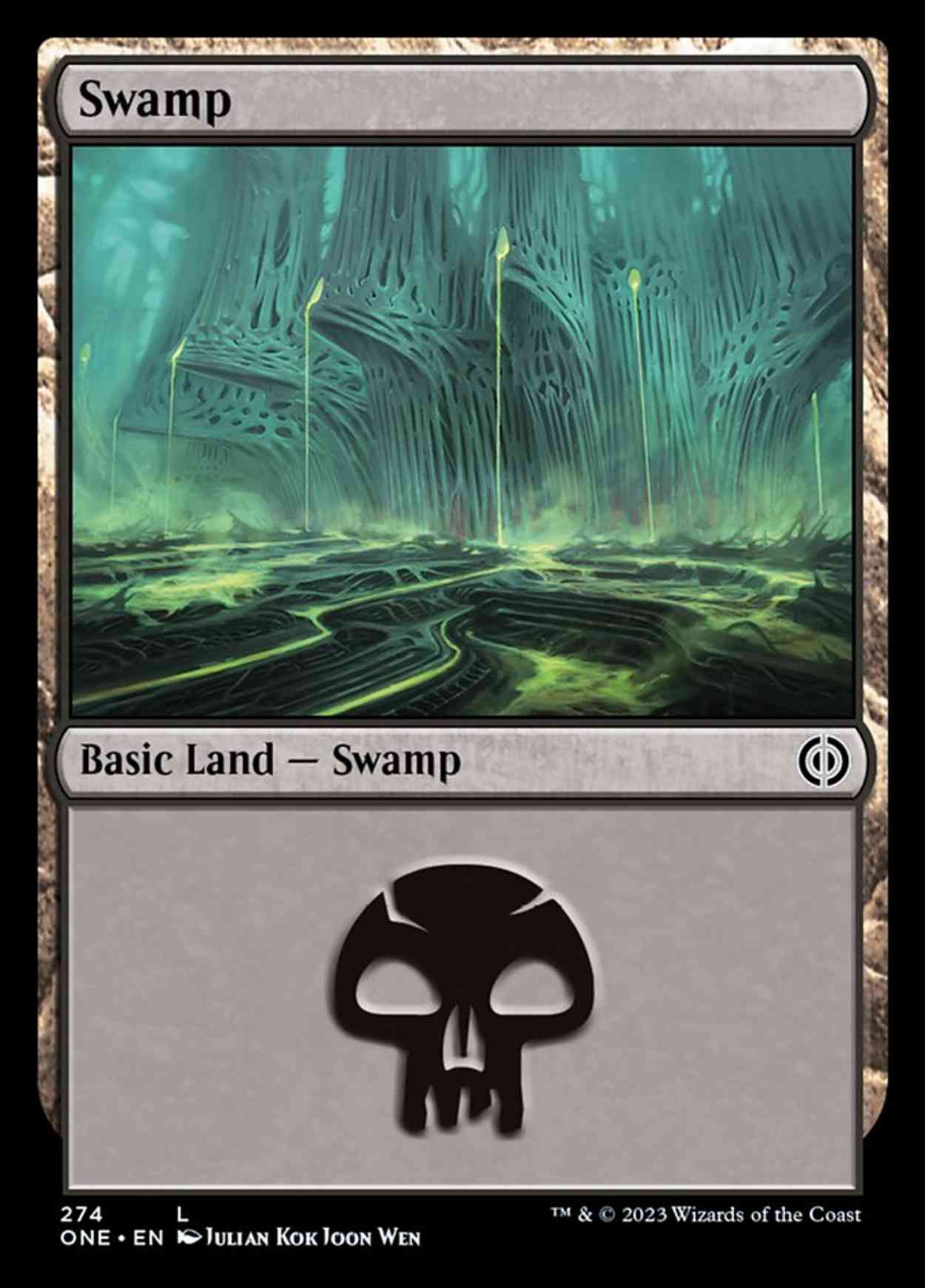 Swamp (274) magic card front