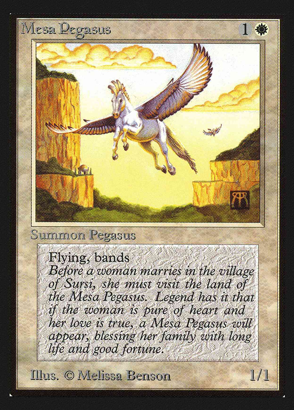 Mesa Pegasus (IE) magic card front
