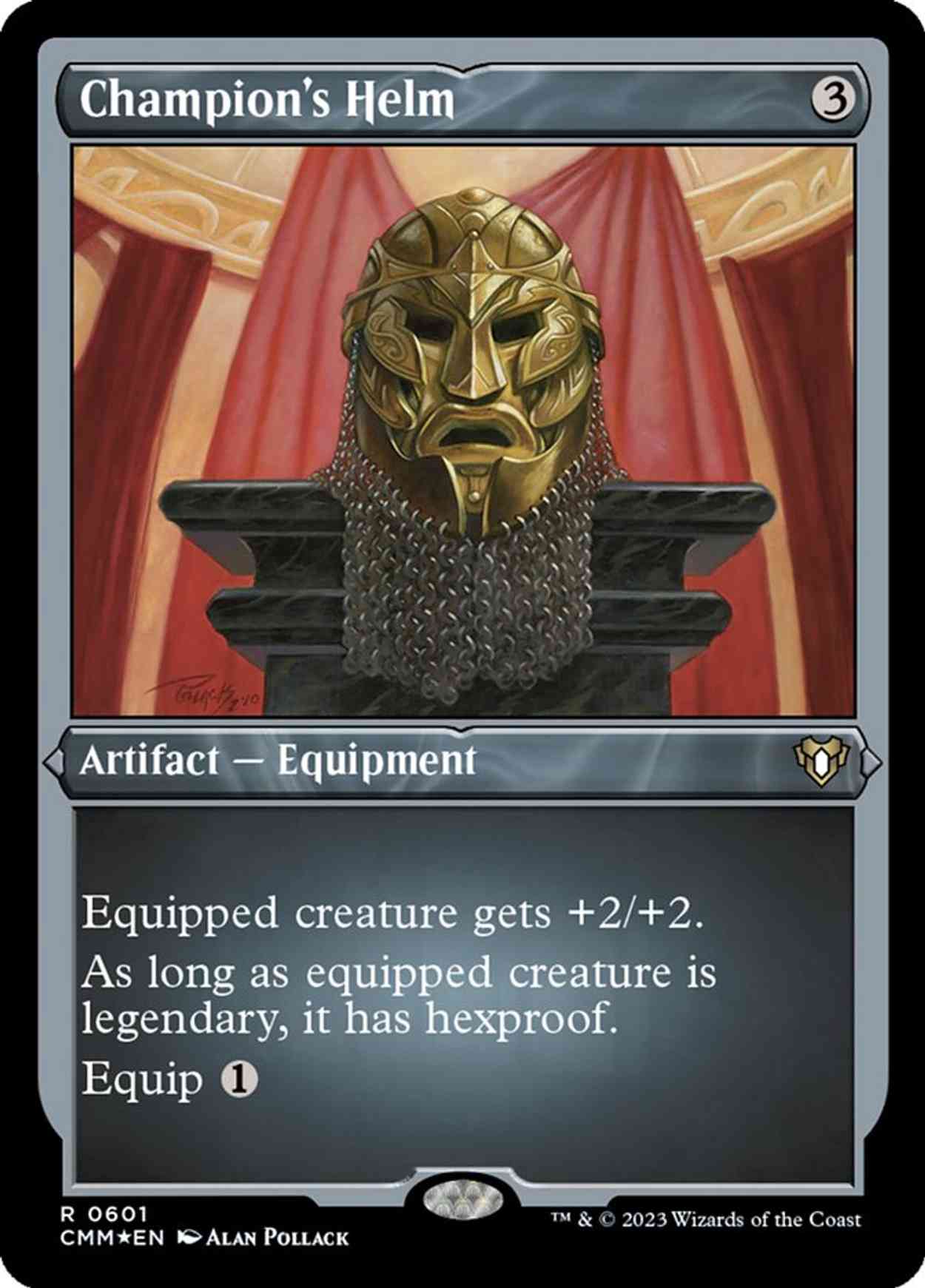 Champion's Helm (Foil Etched) magic card front