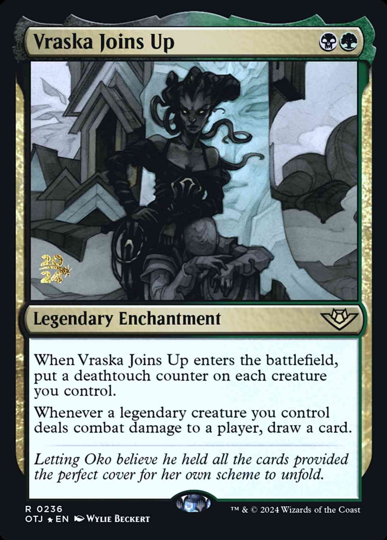 Vraska Joins Up magic card front