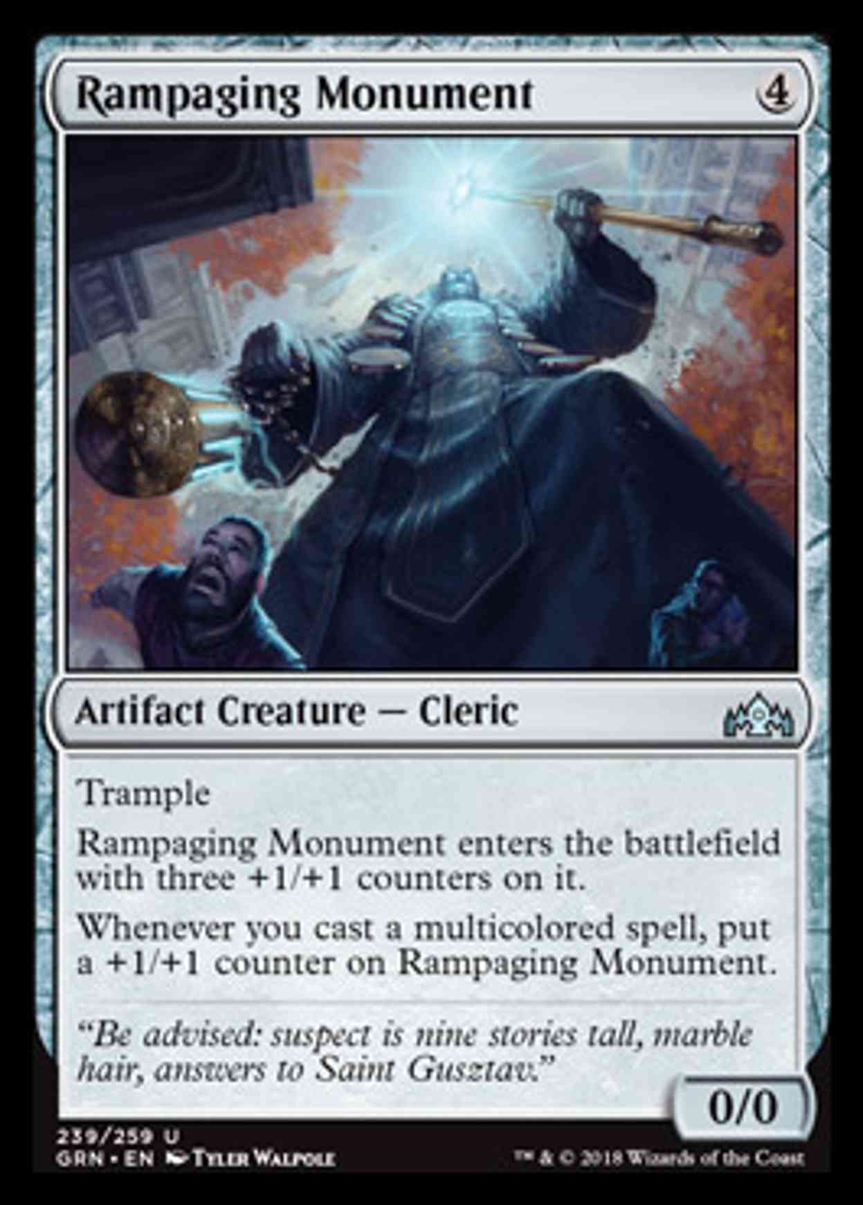 Rampaging Monument magic card front