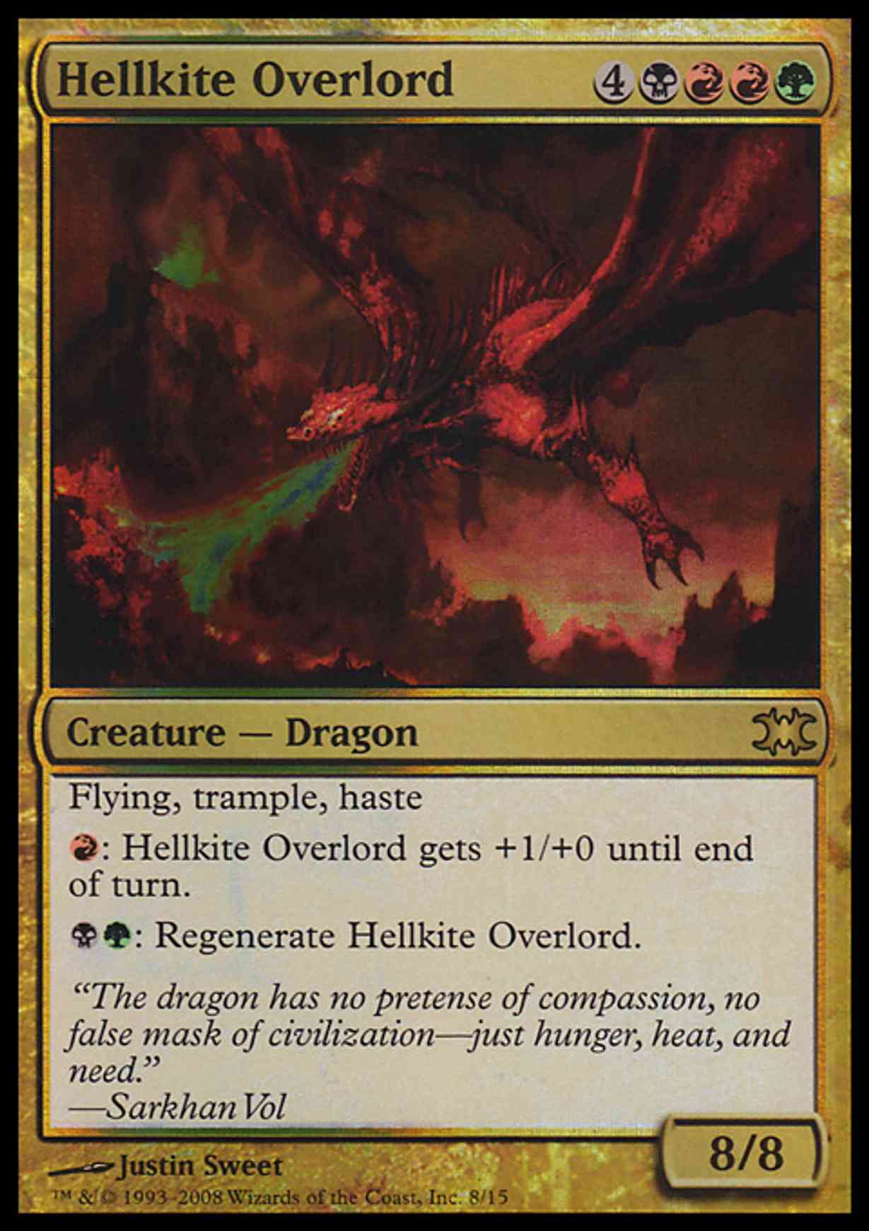 Hellkite Overlord magic card front