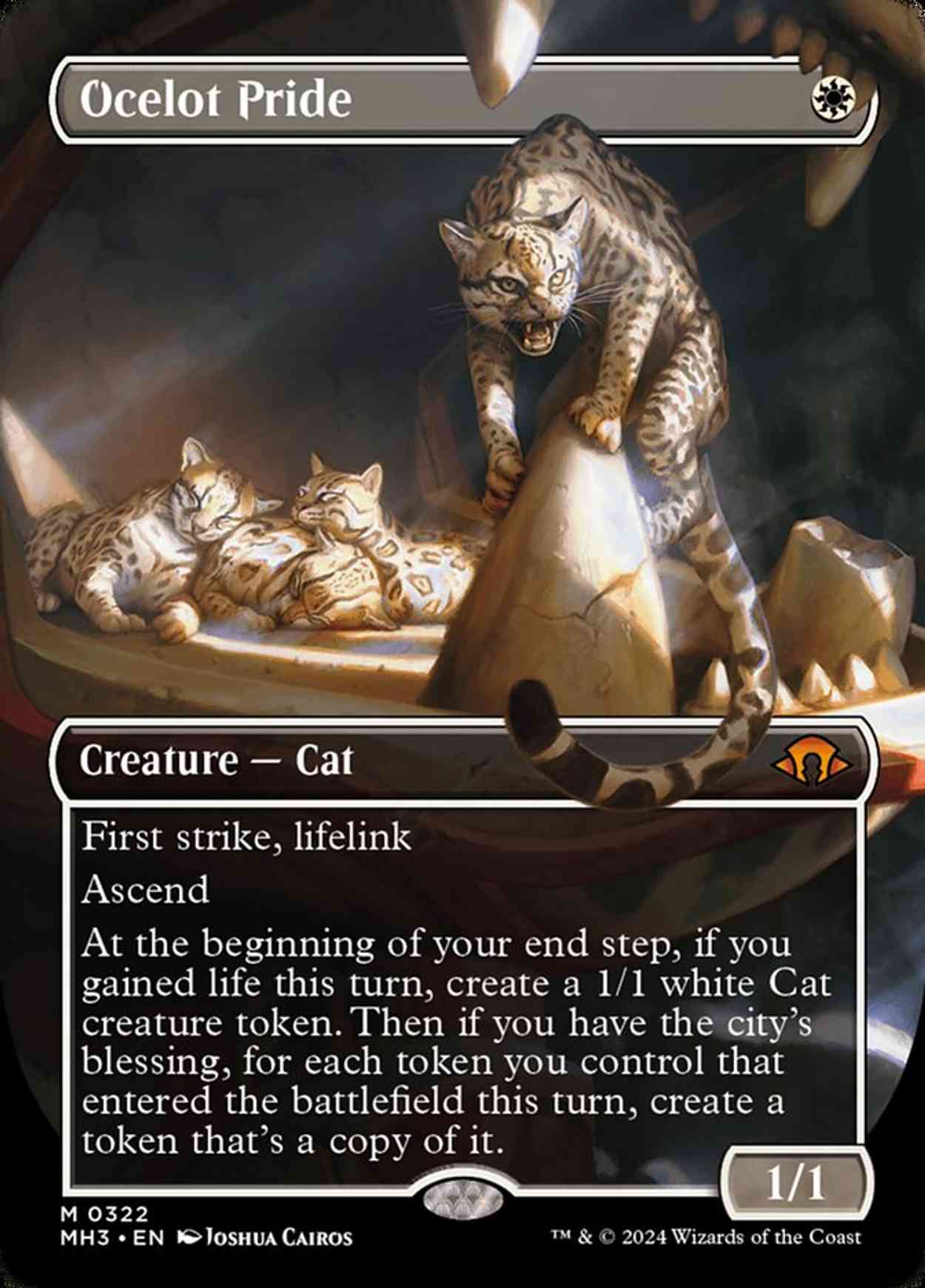 Ocelot Pride (Borderless) magic card front