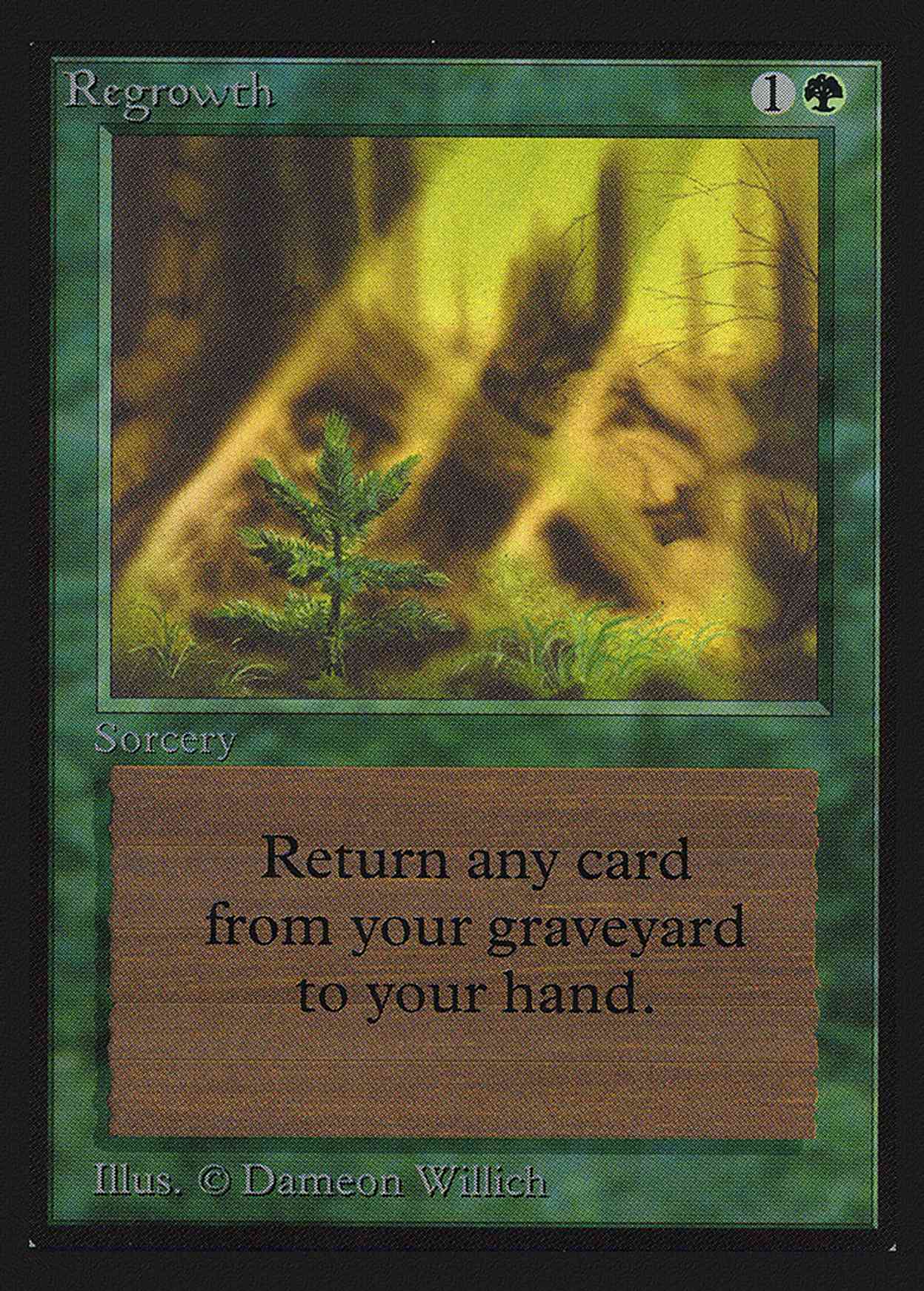 Regrowth (CE) magic card front