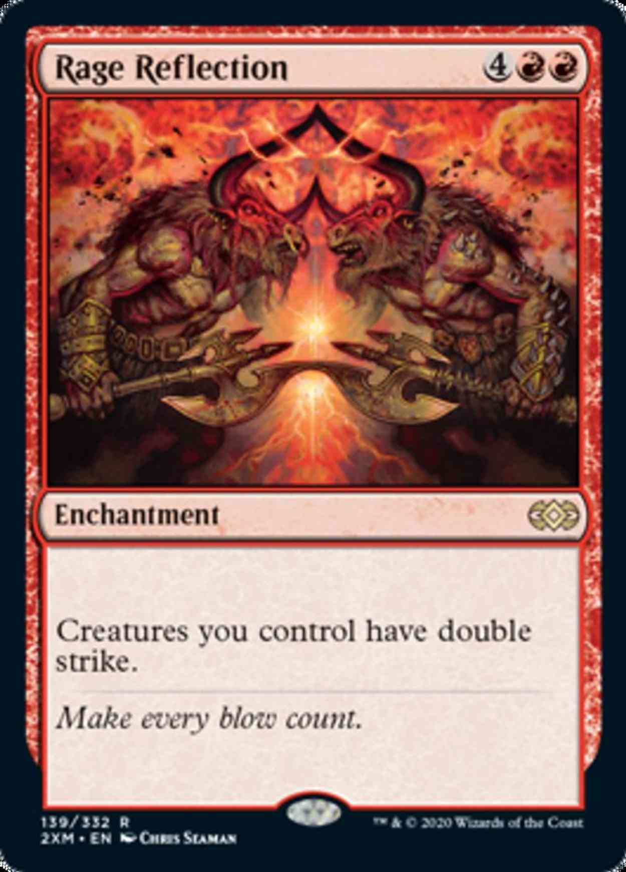 Rage Reflection magic card front