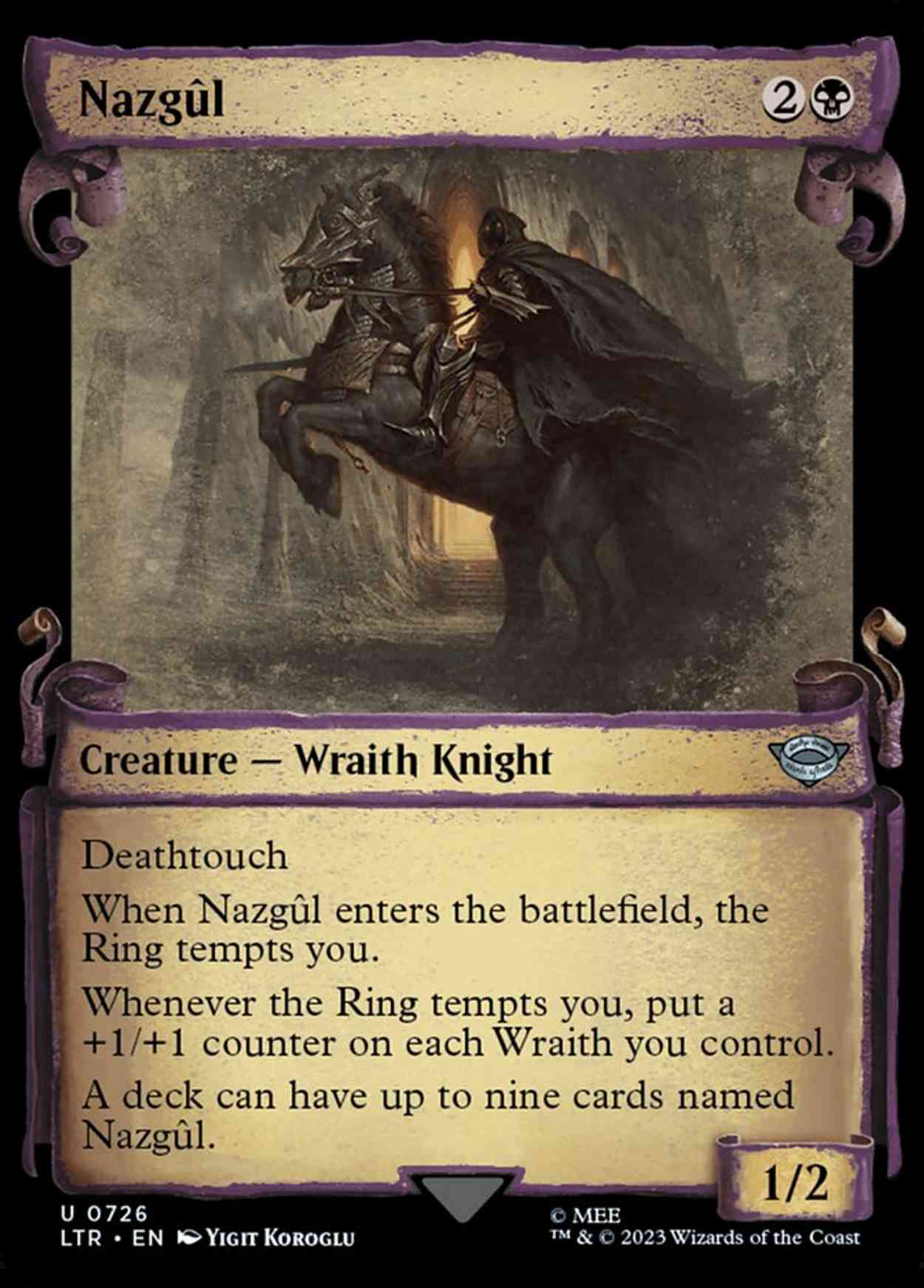 Nazgûl (0726) (Showcase Scrolls) magic card front