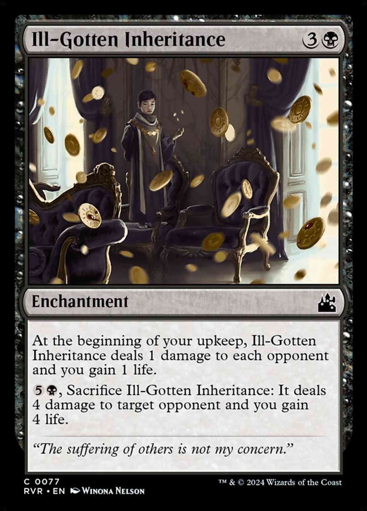 Ill-Gotten Inheritance magic card front