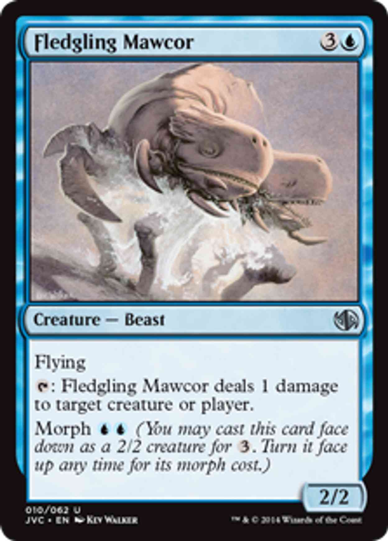 Fledgling Mawcor magic card front