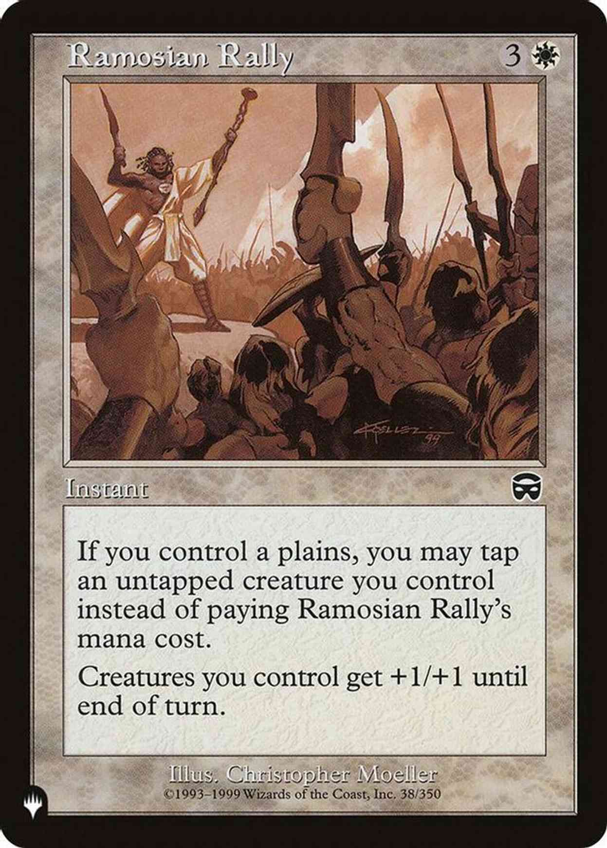 Ramosian Rally magic card front