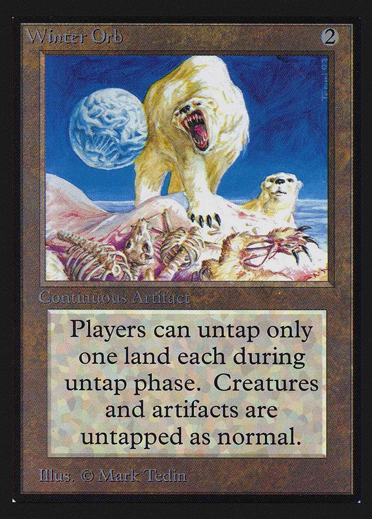 Winter Orb (IE) magic card front