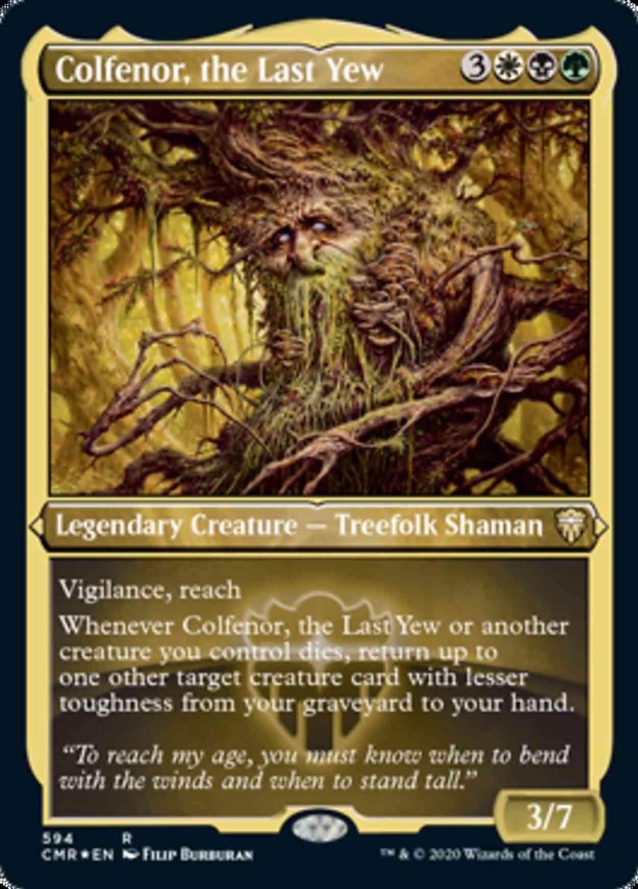 Colfenor, the Last Yew (Foil Etched) magic card front