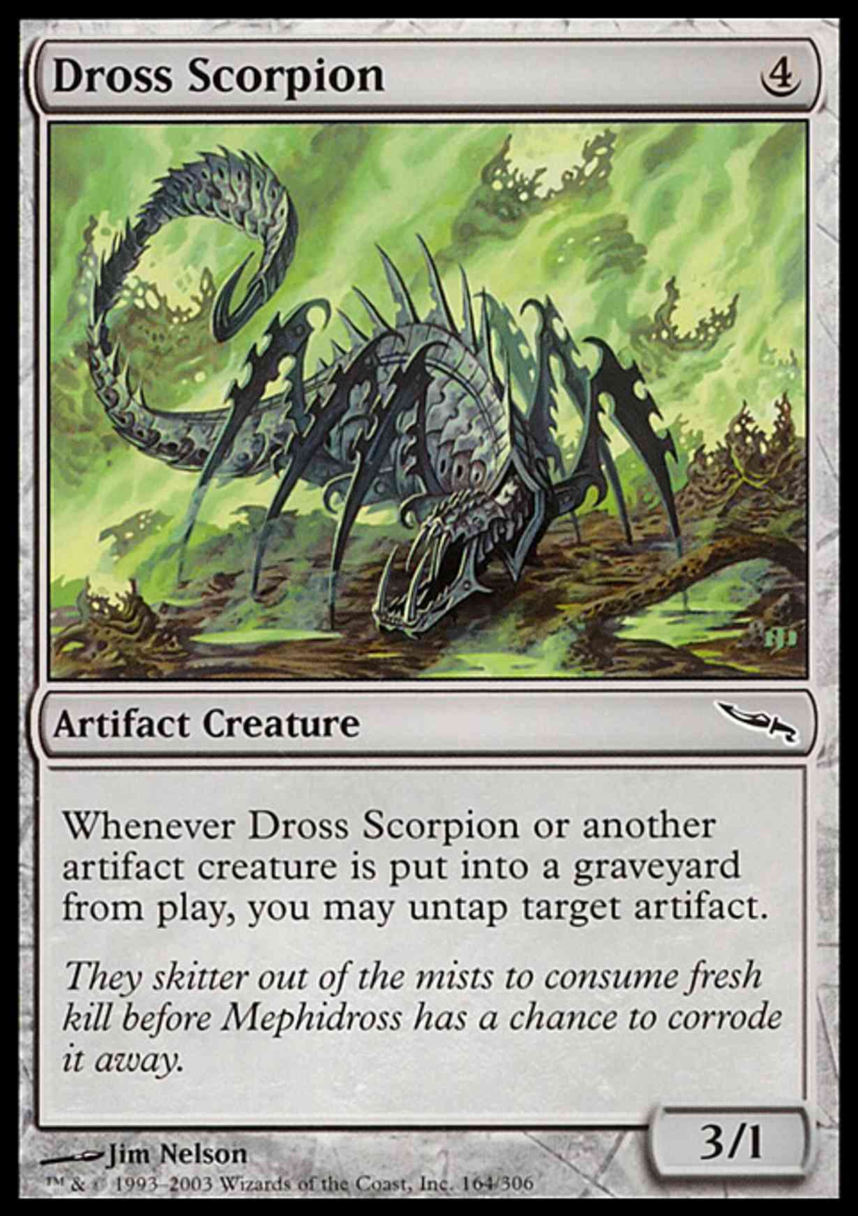 Dross Scorpion magic card front