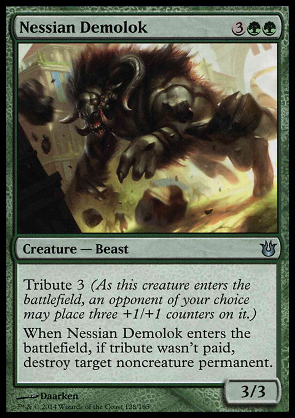 Nessian Demolok magic card front