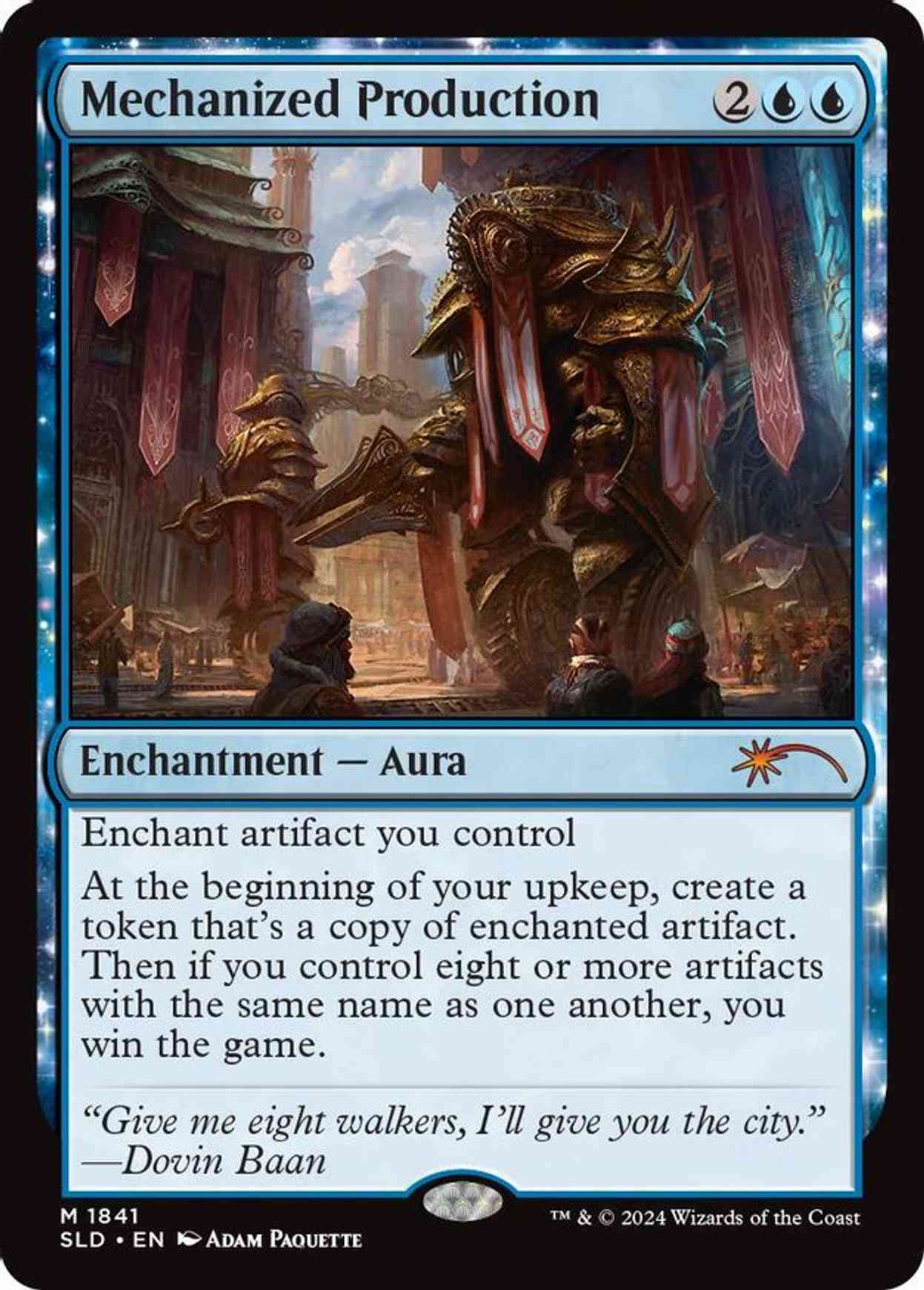 Mechanized Production magic card front