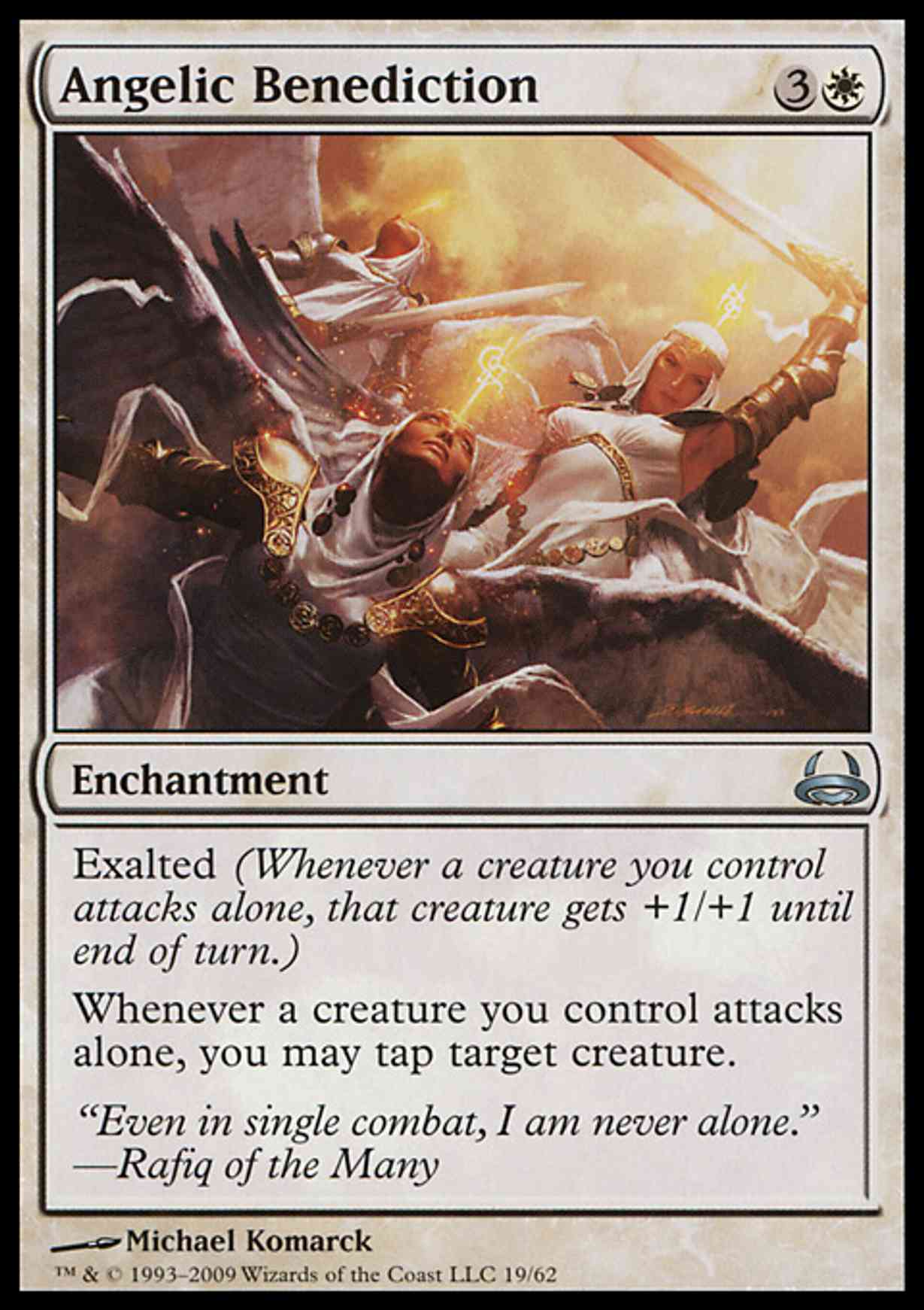 Angelic Benediction magic card front