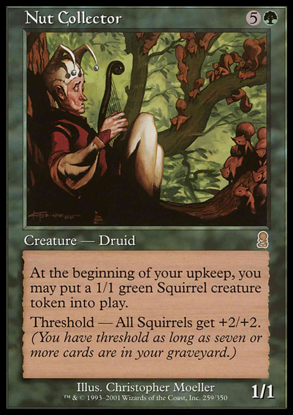 Nut Collector magic card front