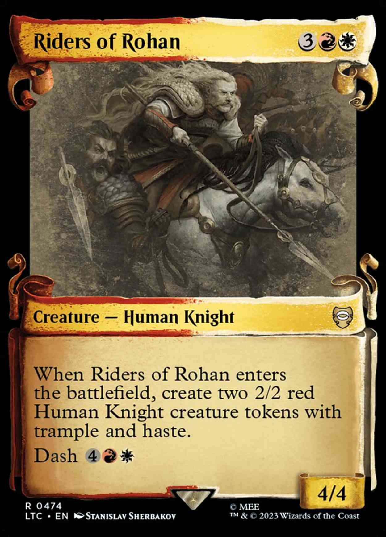 Riders of Rohan (Showcase Scrolls) magic card front