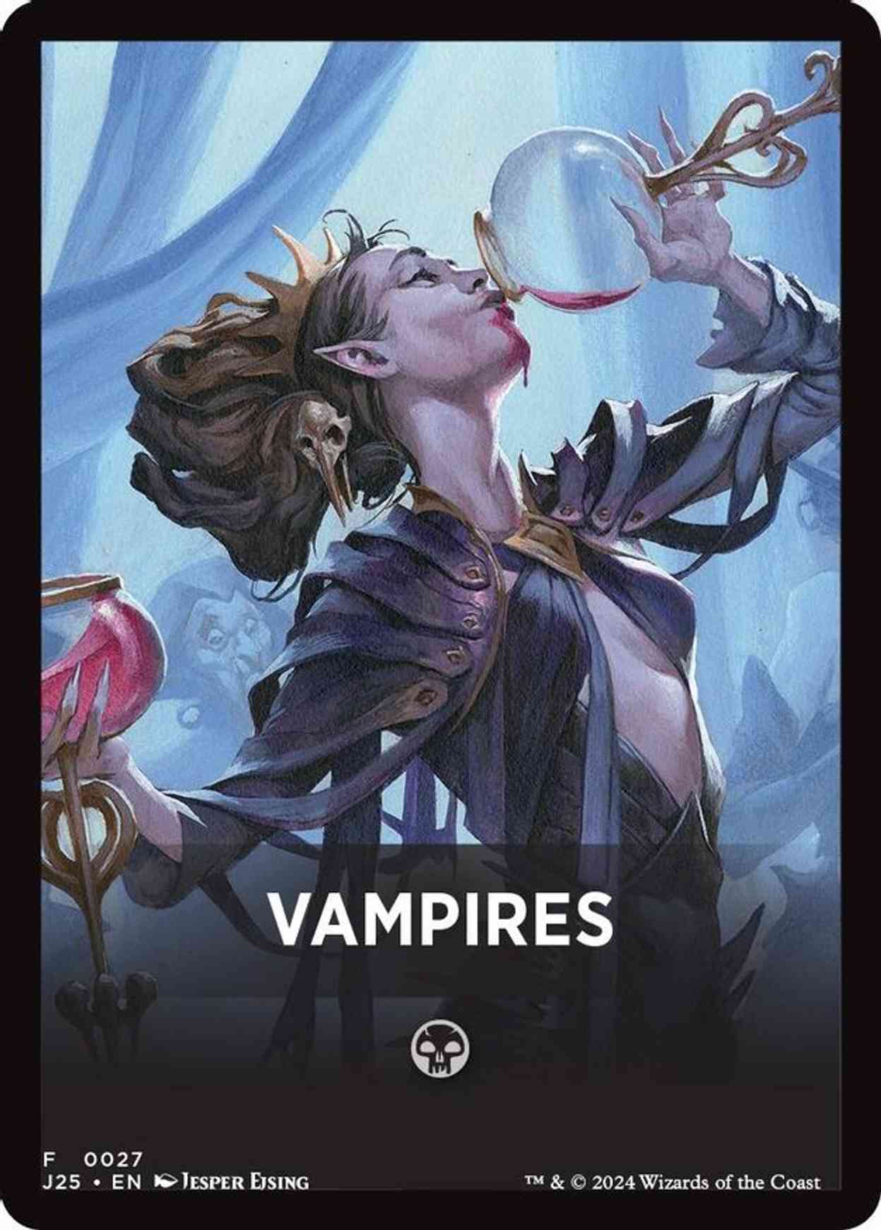Vampires Theme Card magic card front