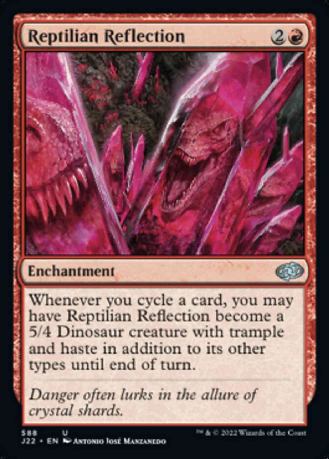 Reptilian Reflection magic card front