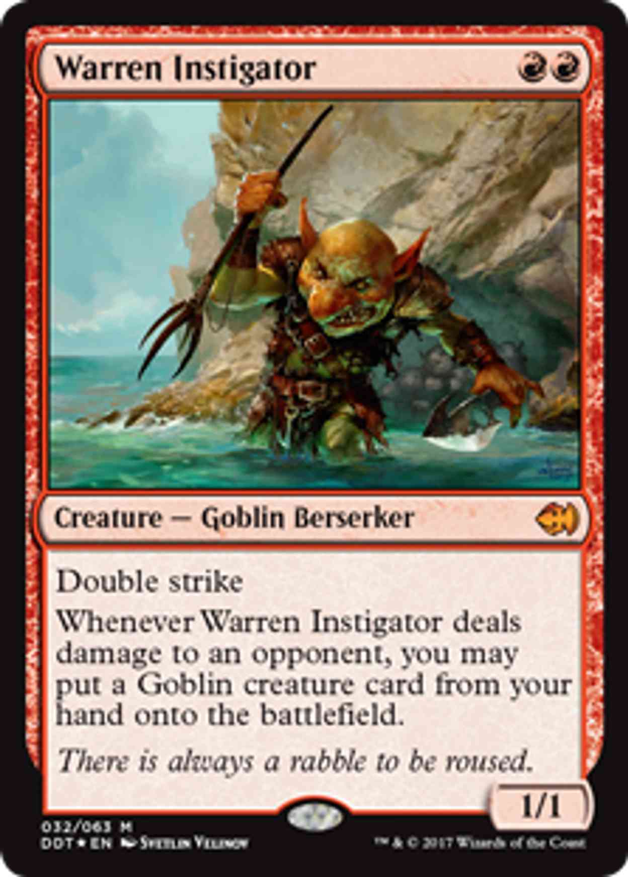Warren Instigator magic card front