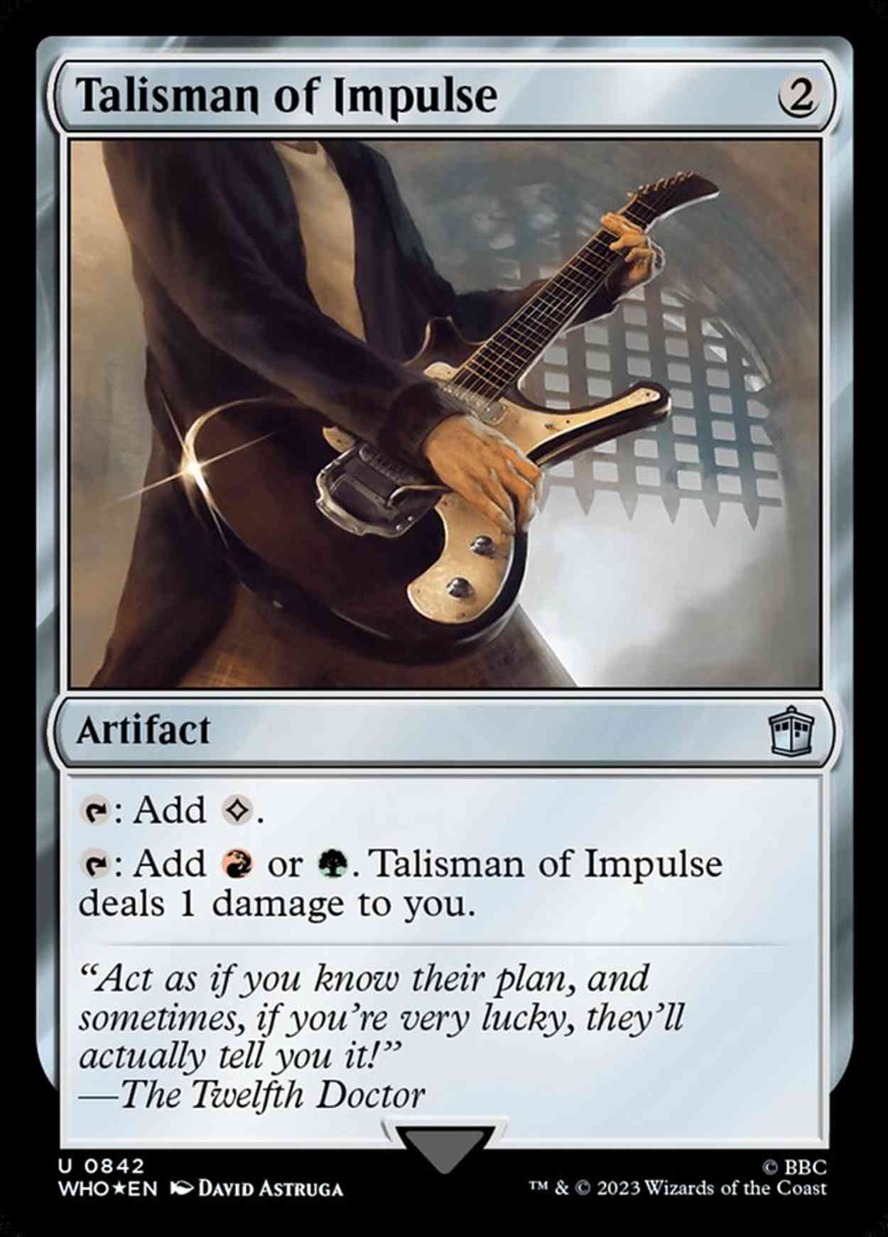 Talisman of Impulse (Surge Foil) magic card front