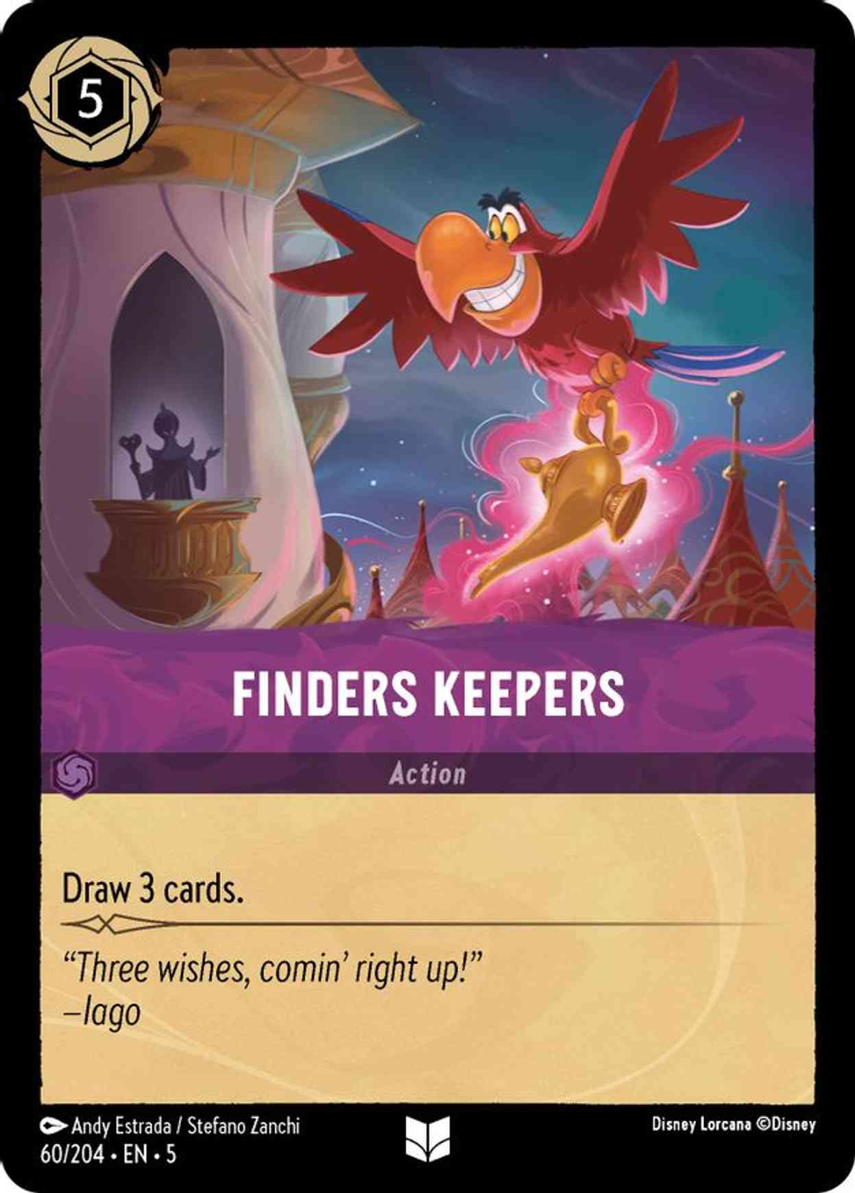 Finders Keepers magic card front