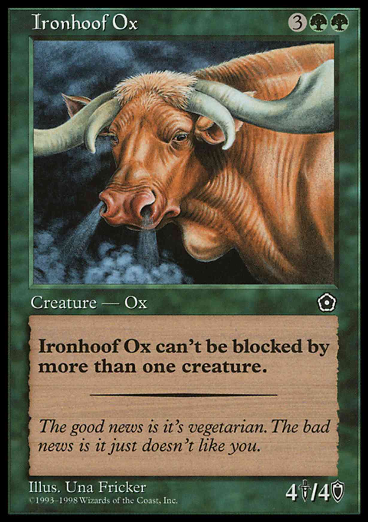 Ironhoof Ox magic card front