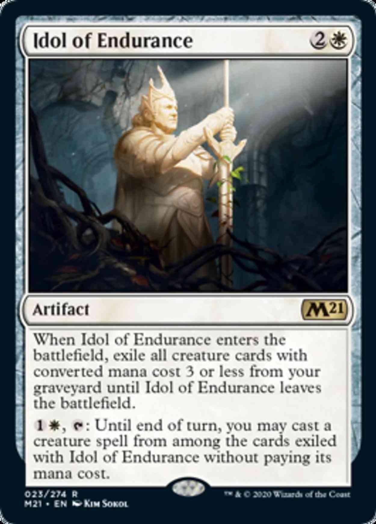 Idol of Endurance magic card front