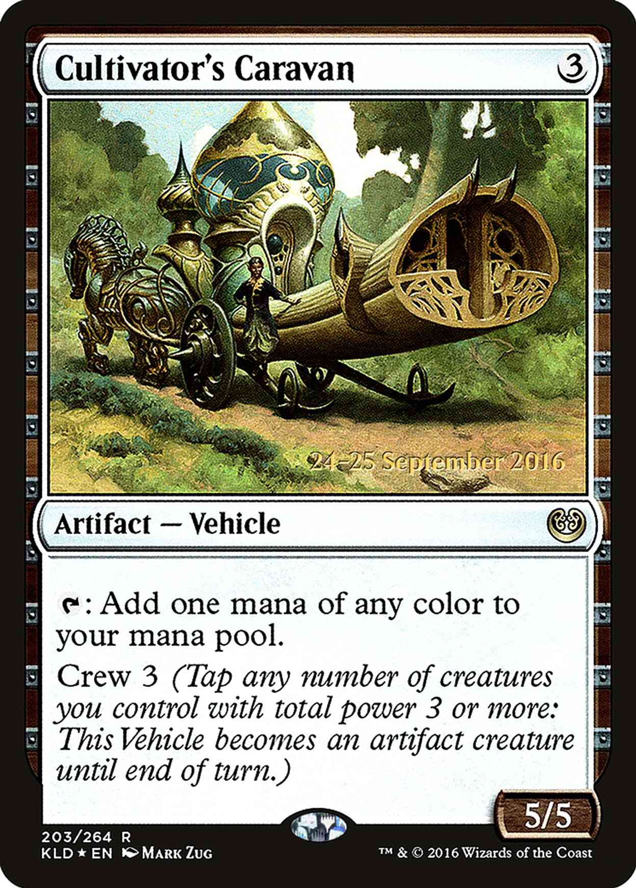 Cultivator's Caravan magic card front