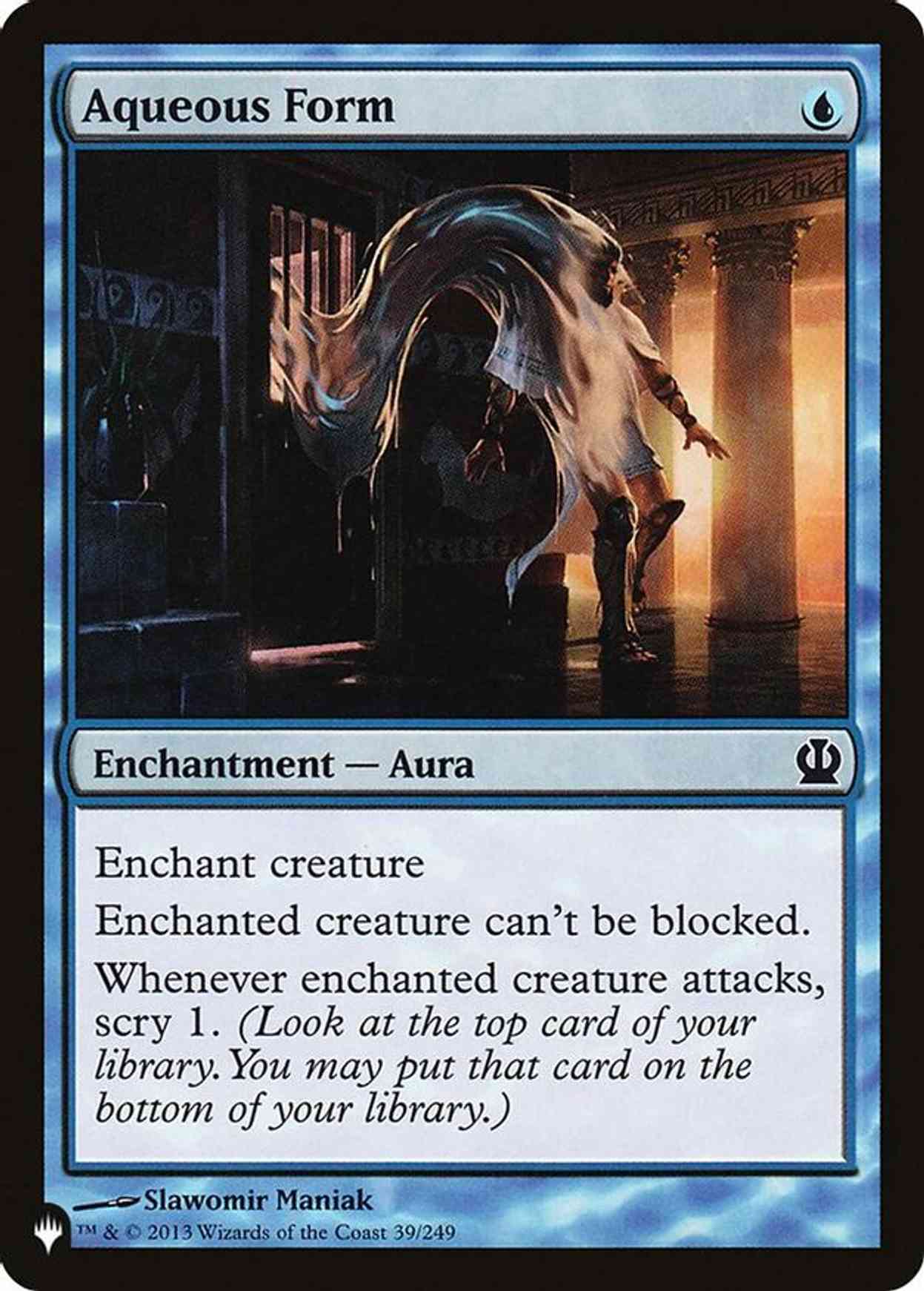 Aqueous Form magic card front