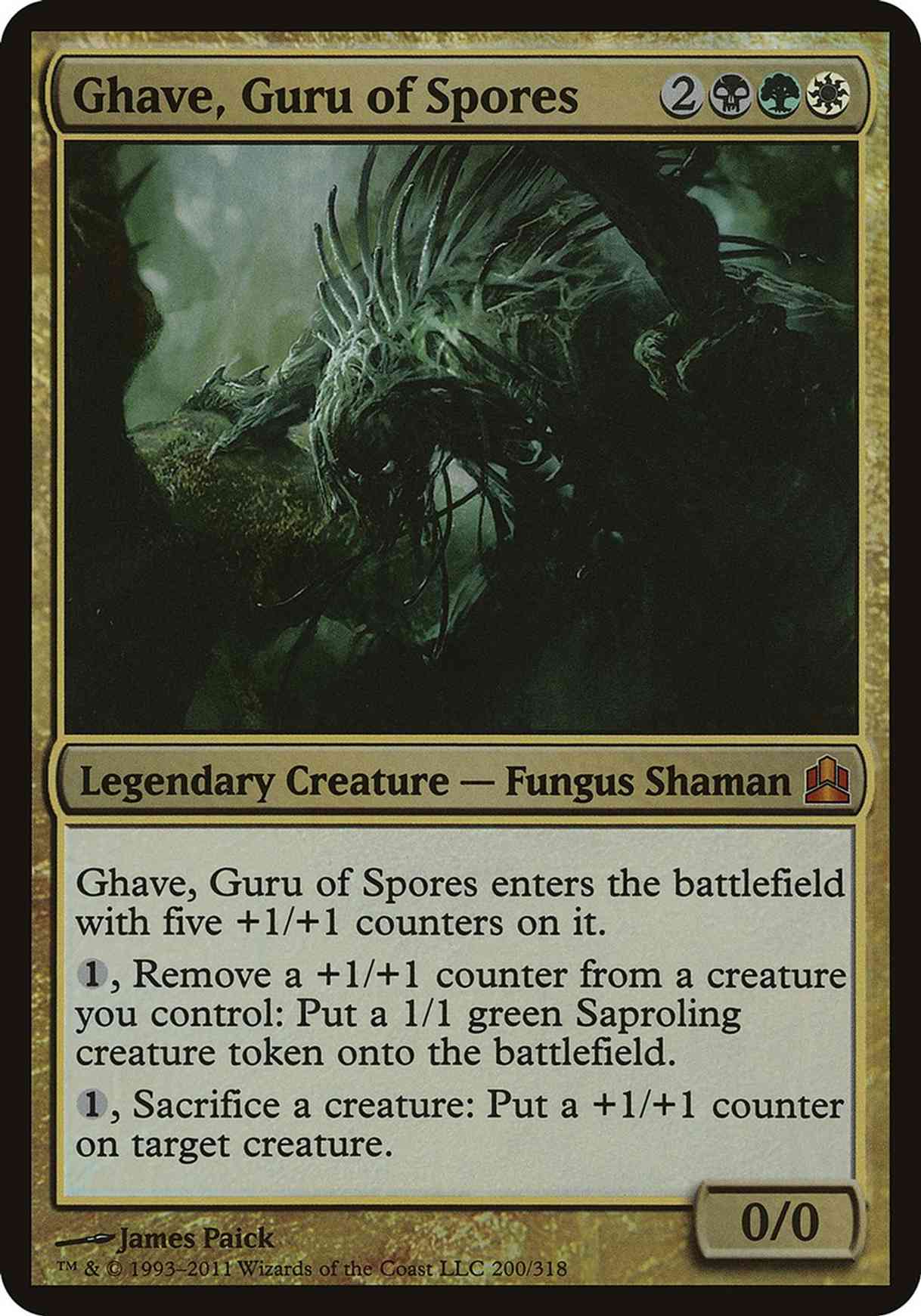 Ghave, Guru of Spores (Oversized) magic card front
