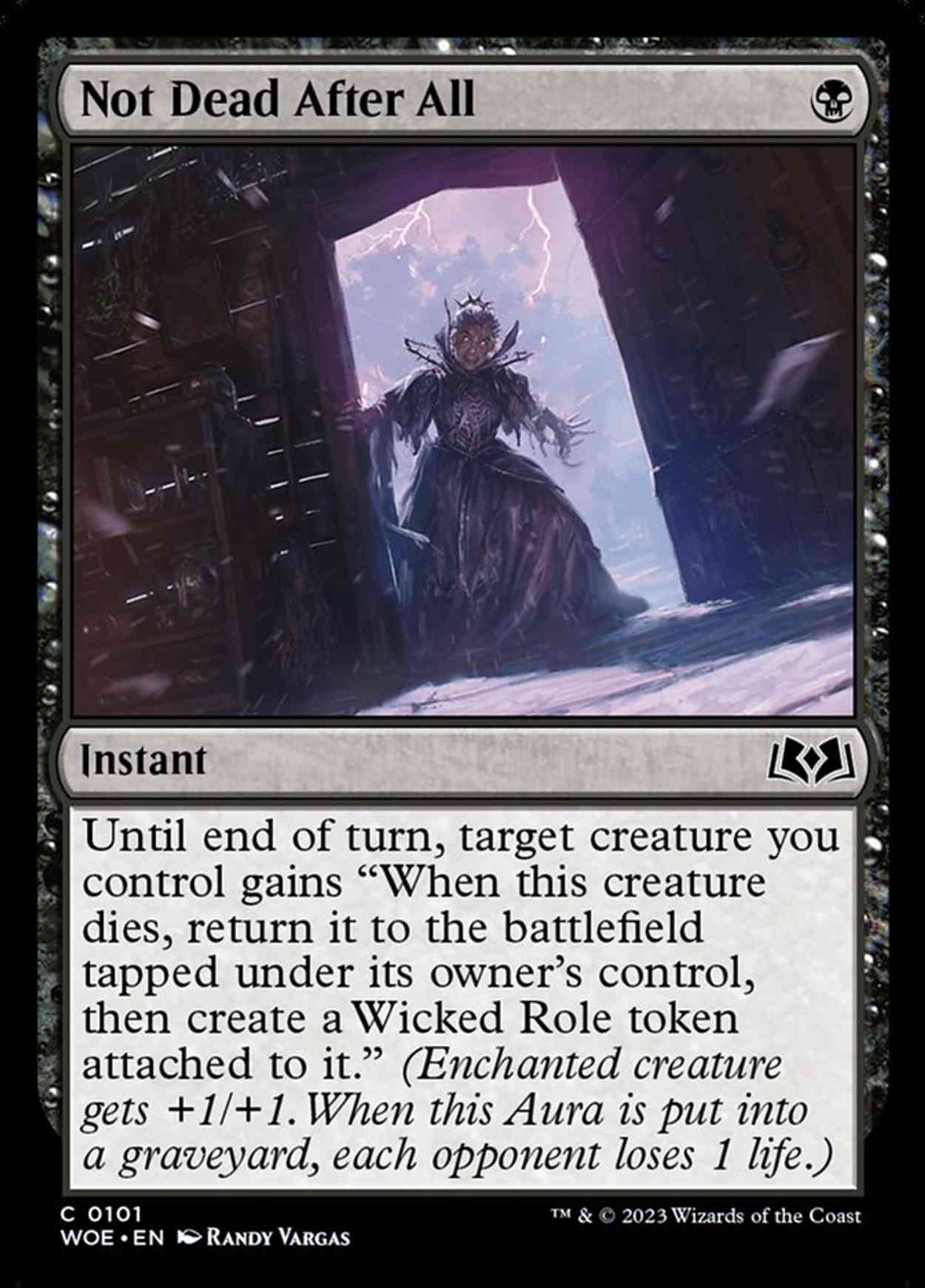 Not Dead After All magic card front