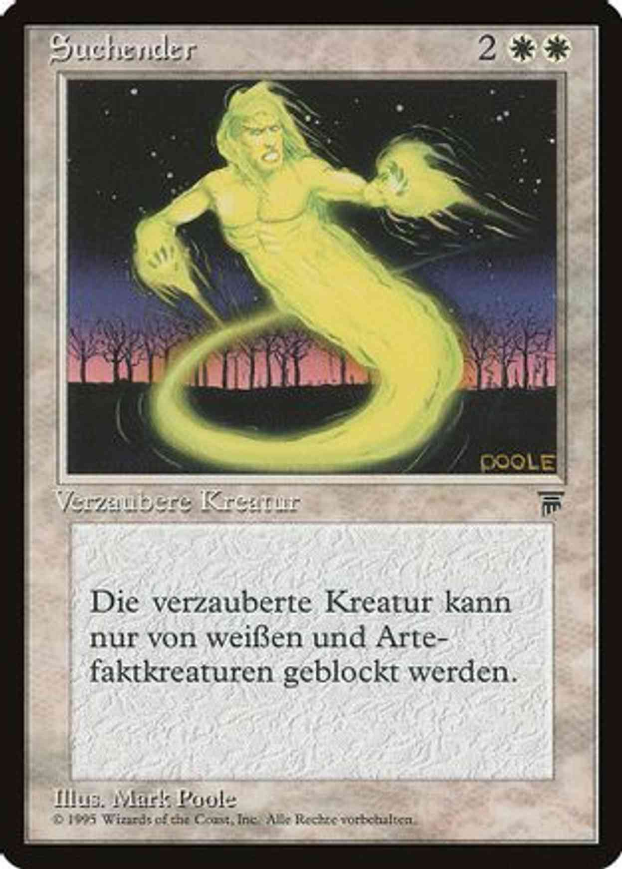Seeker (German) - "Suchender" magic card front