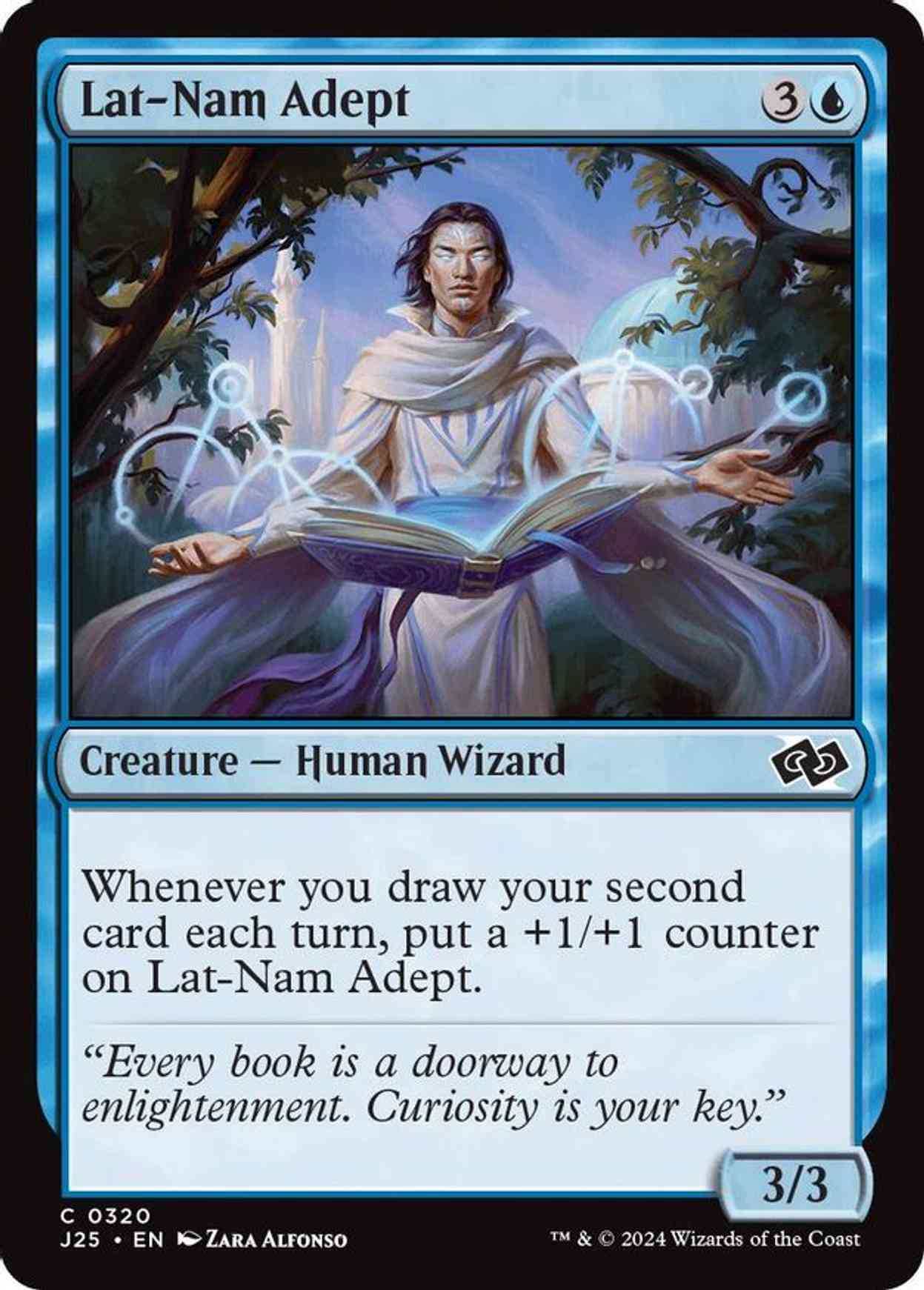 Lat-Nam Adept magic card front