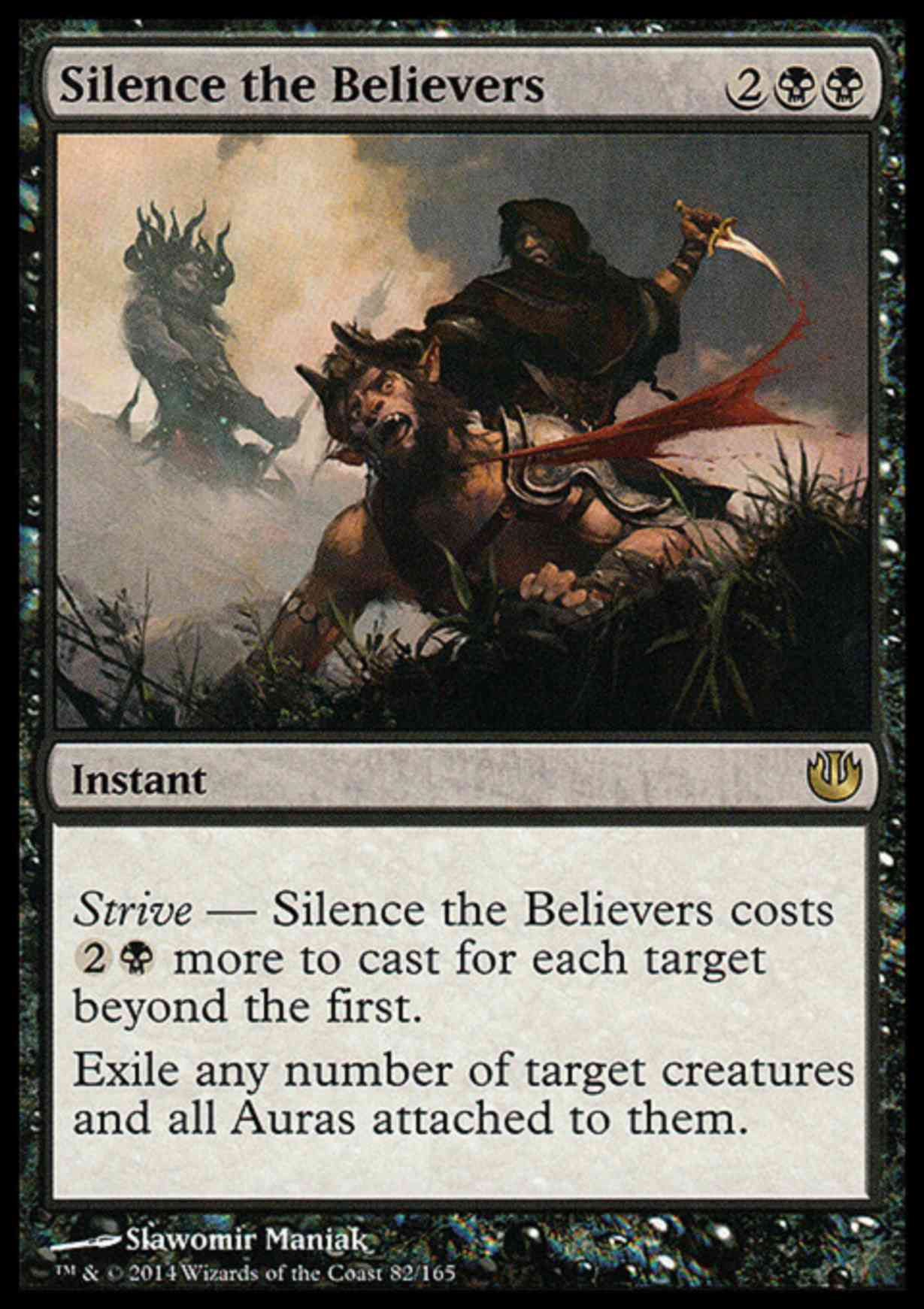 Silence the Believers magic card front