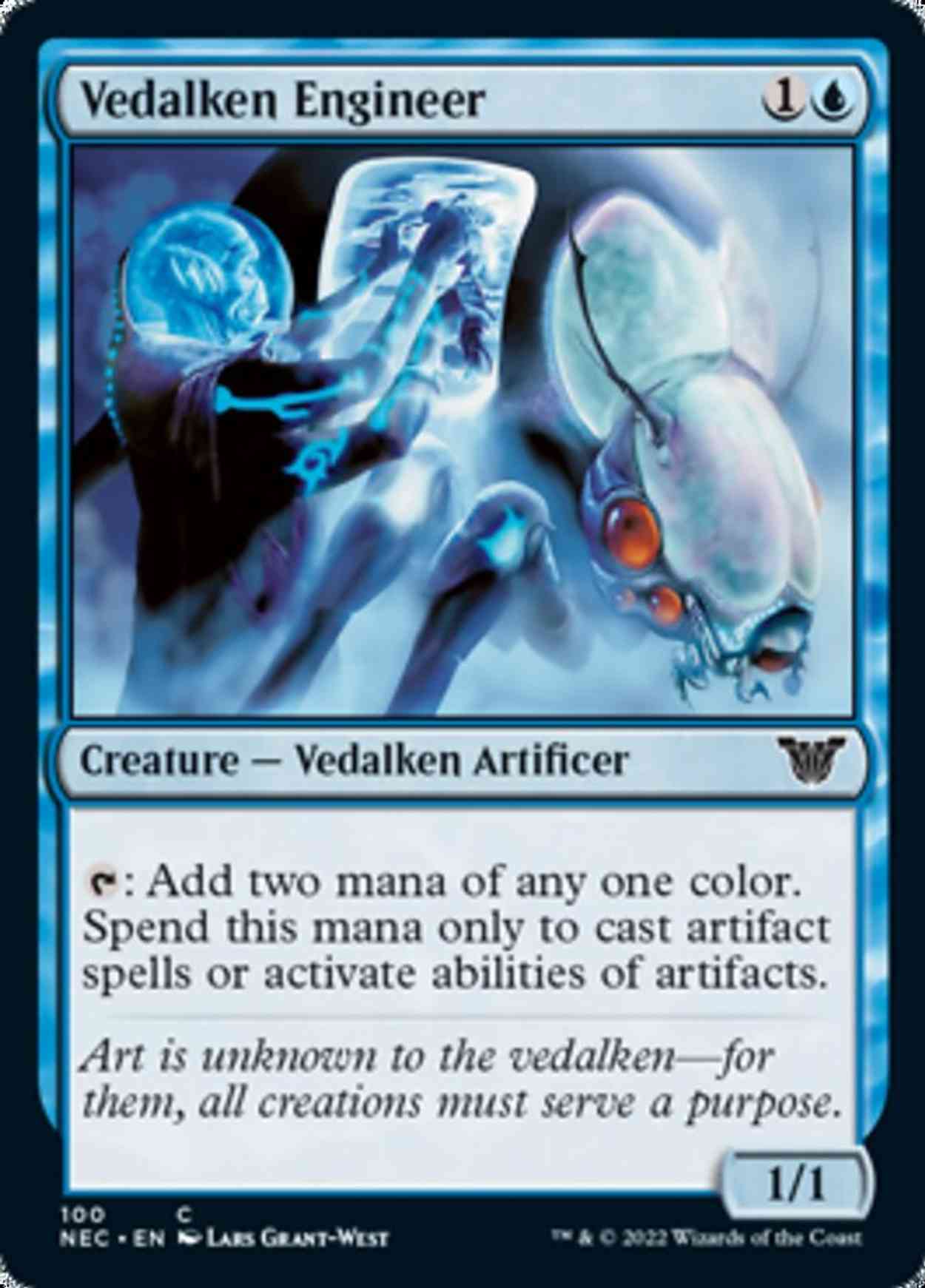 Vedalken Engineer magic card front