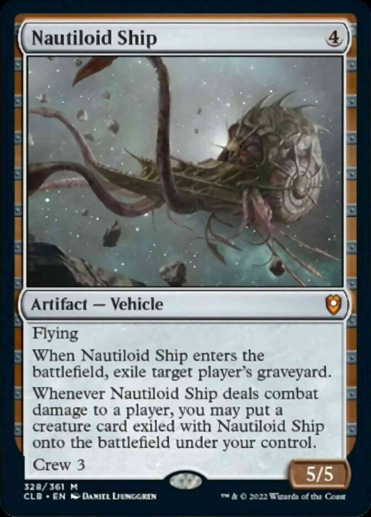 Nautiloid Ship magic card front