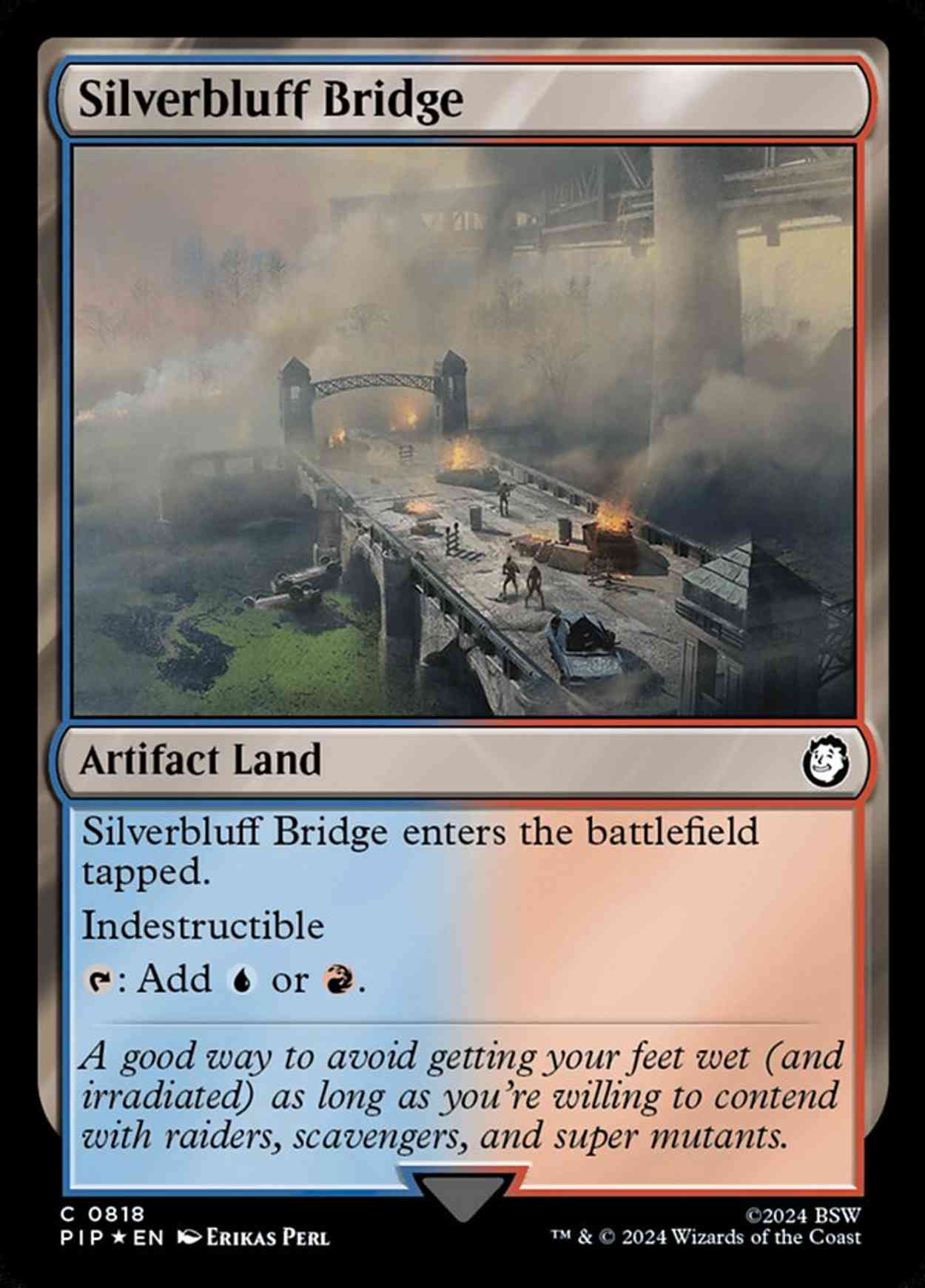 Silverbluff Bridge (Surge Foil) magic card front