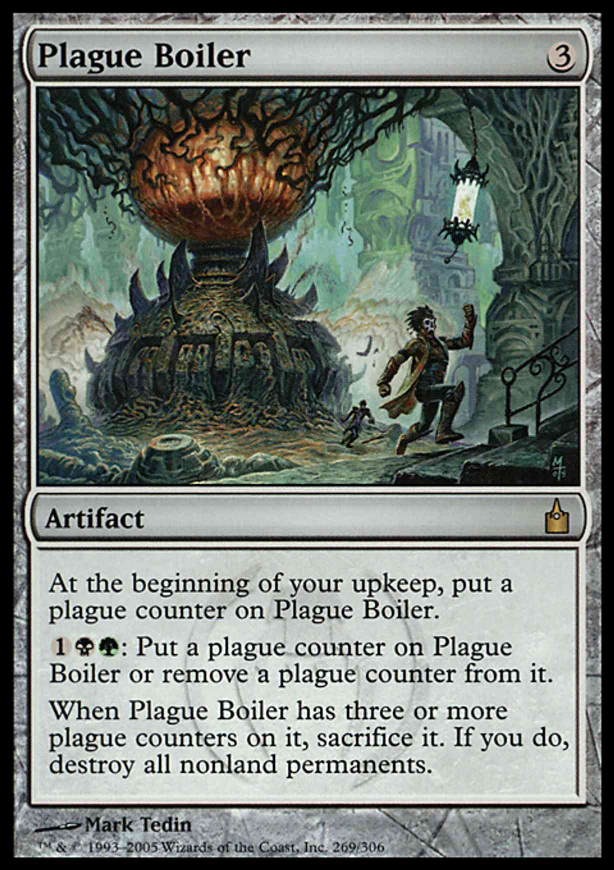 Plague Boiler magic card front
