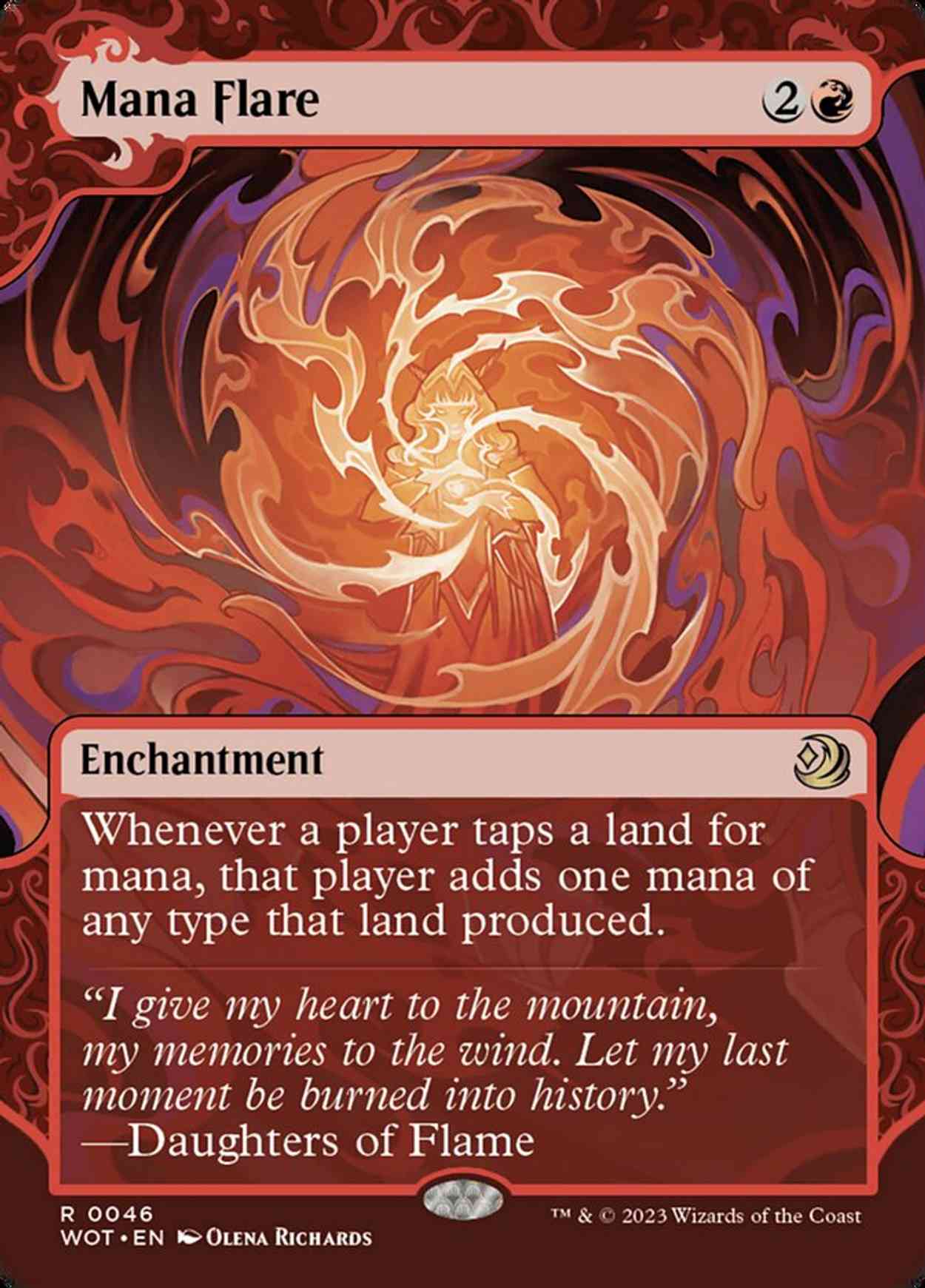 Mana Flare magic card front