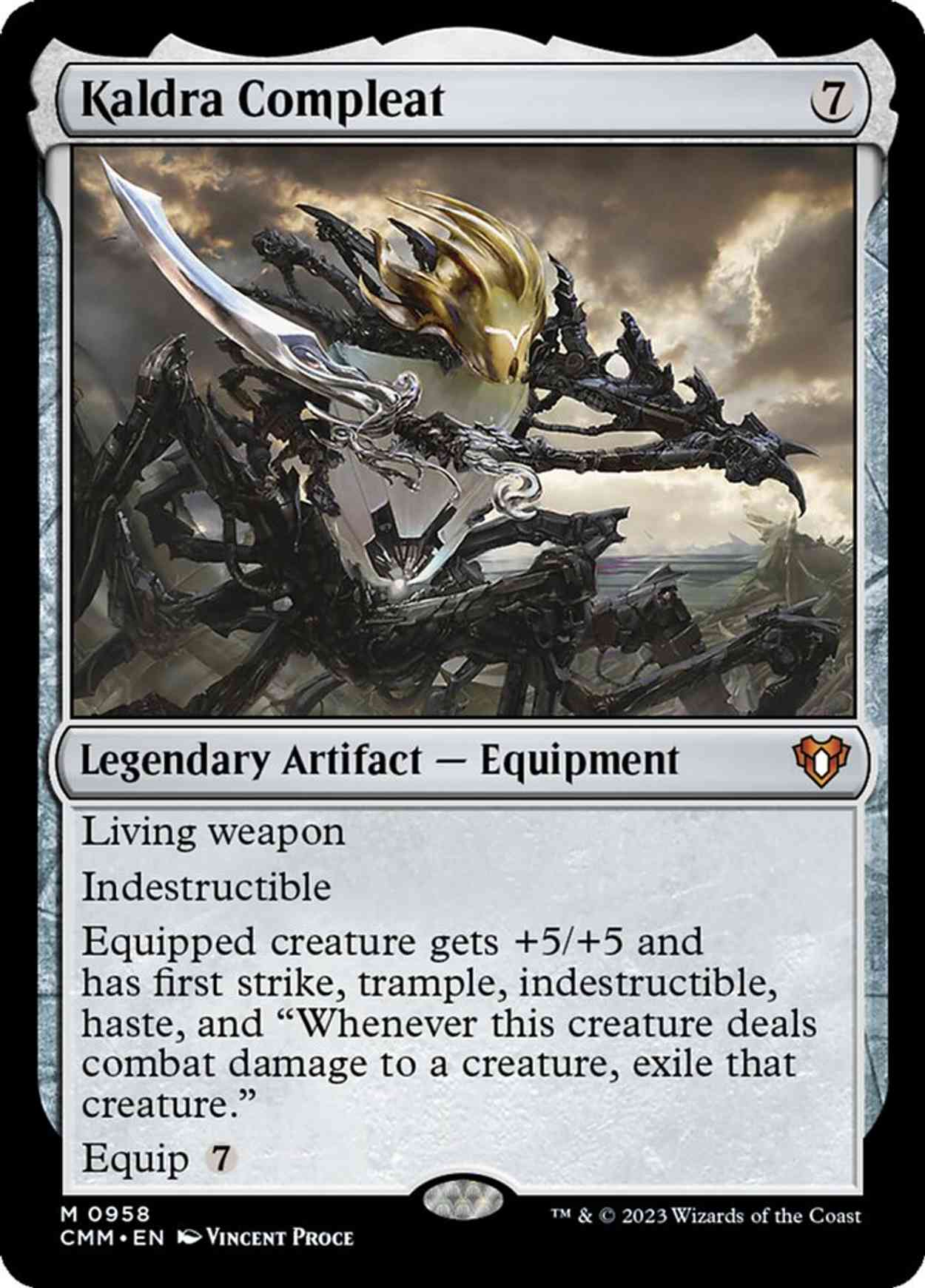 Kaldra Compleat magic card front
