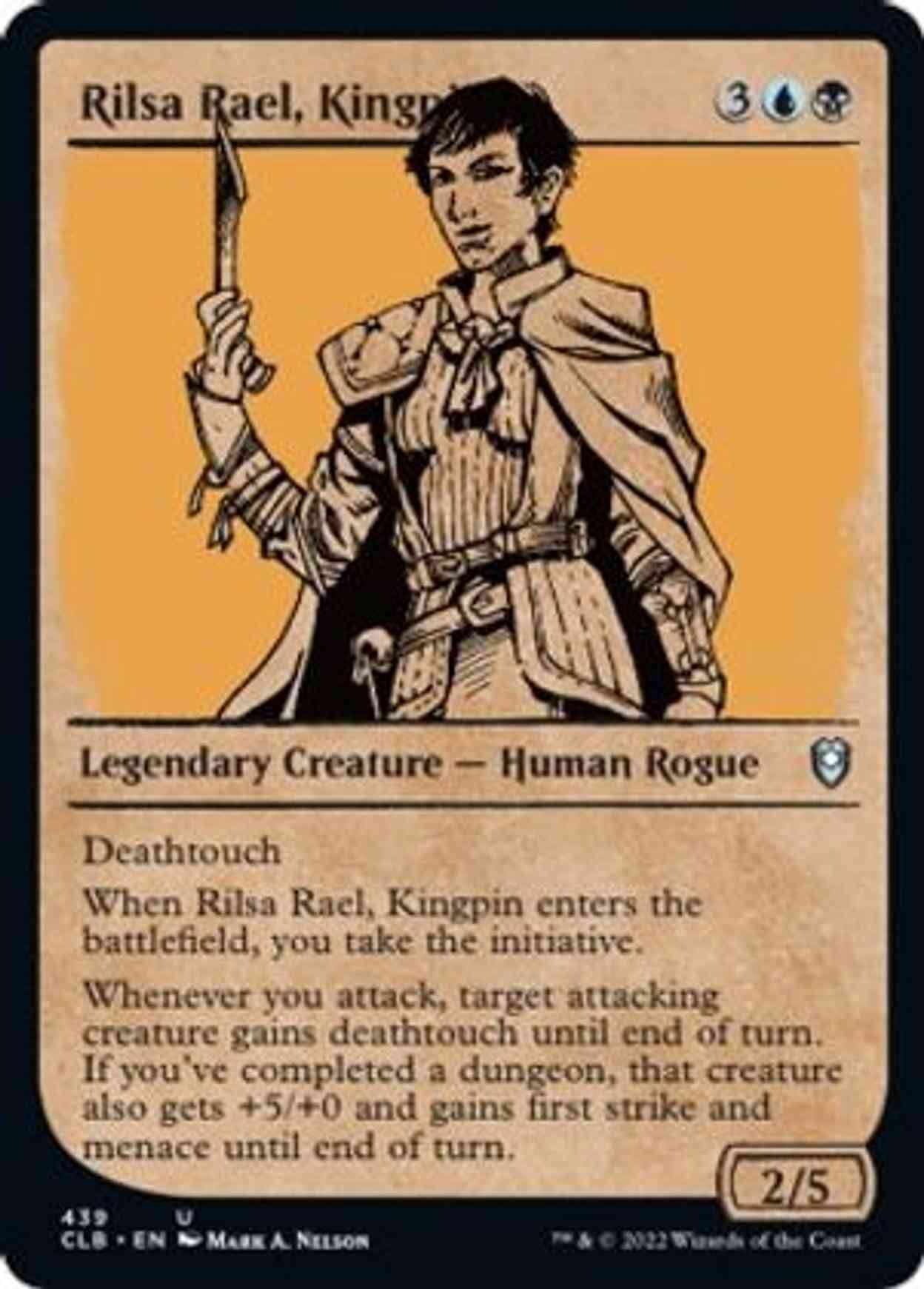 Rilsa Rael, Kingpin (Showcase) magic card front