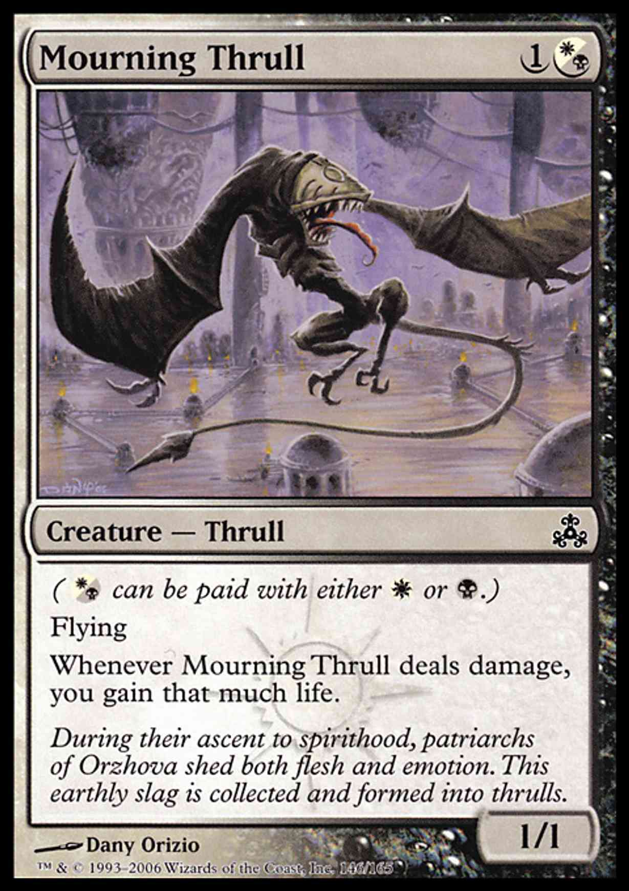 Mourning Thrull magic card front